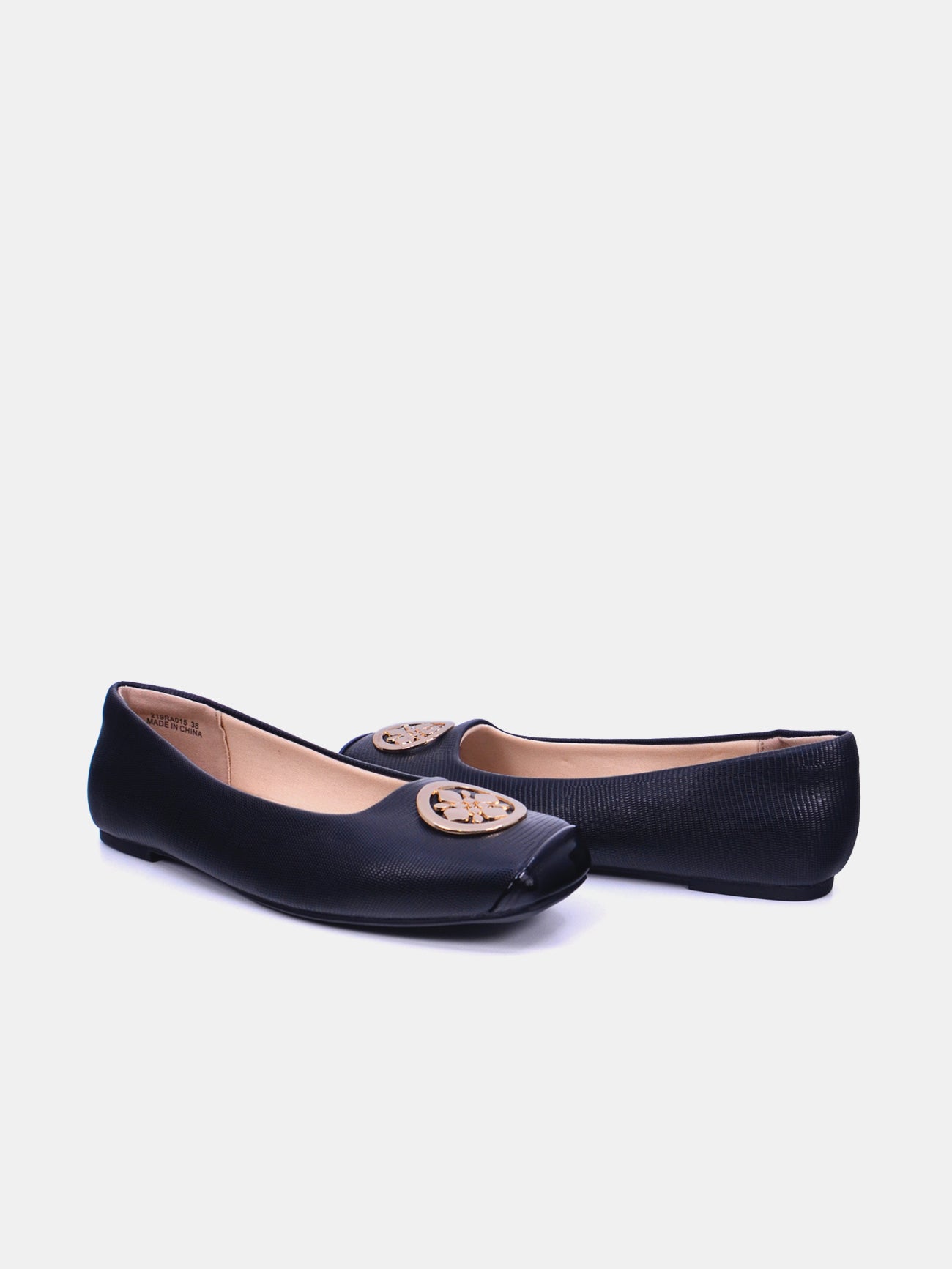 Michelle Morgan 219RA015 Women's Flat Shoes #color_black