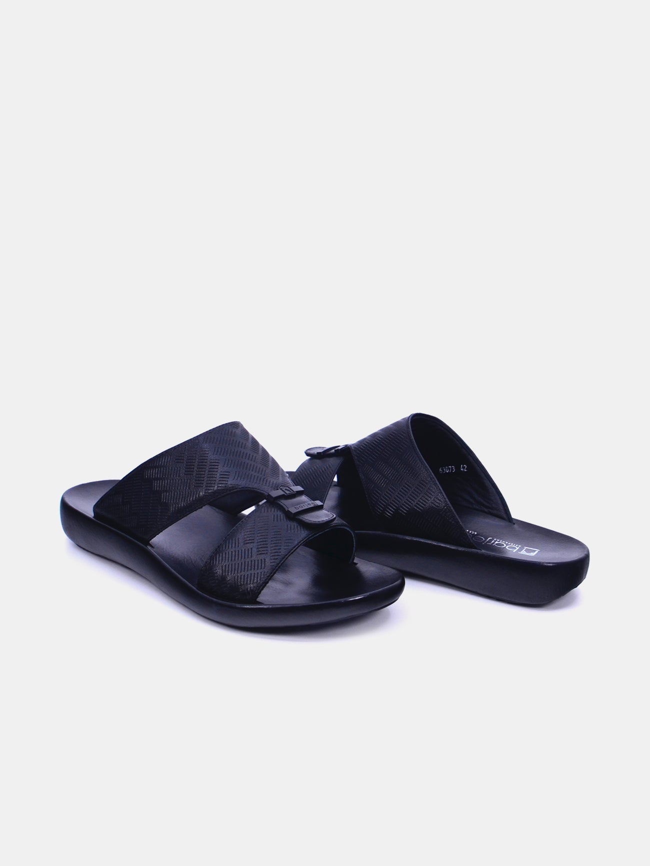 Barjeel Uno 63073 Men's Sandals #color_Black
