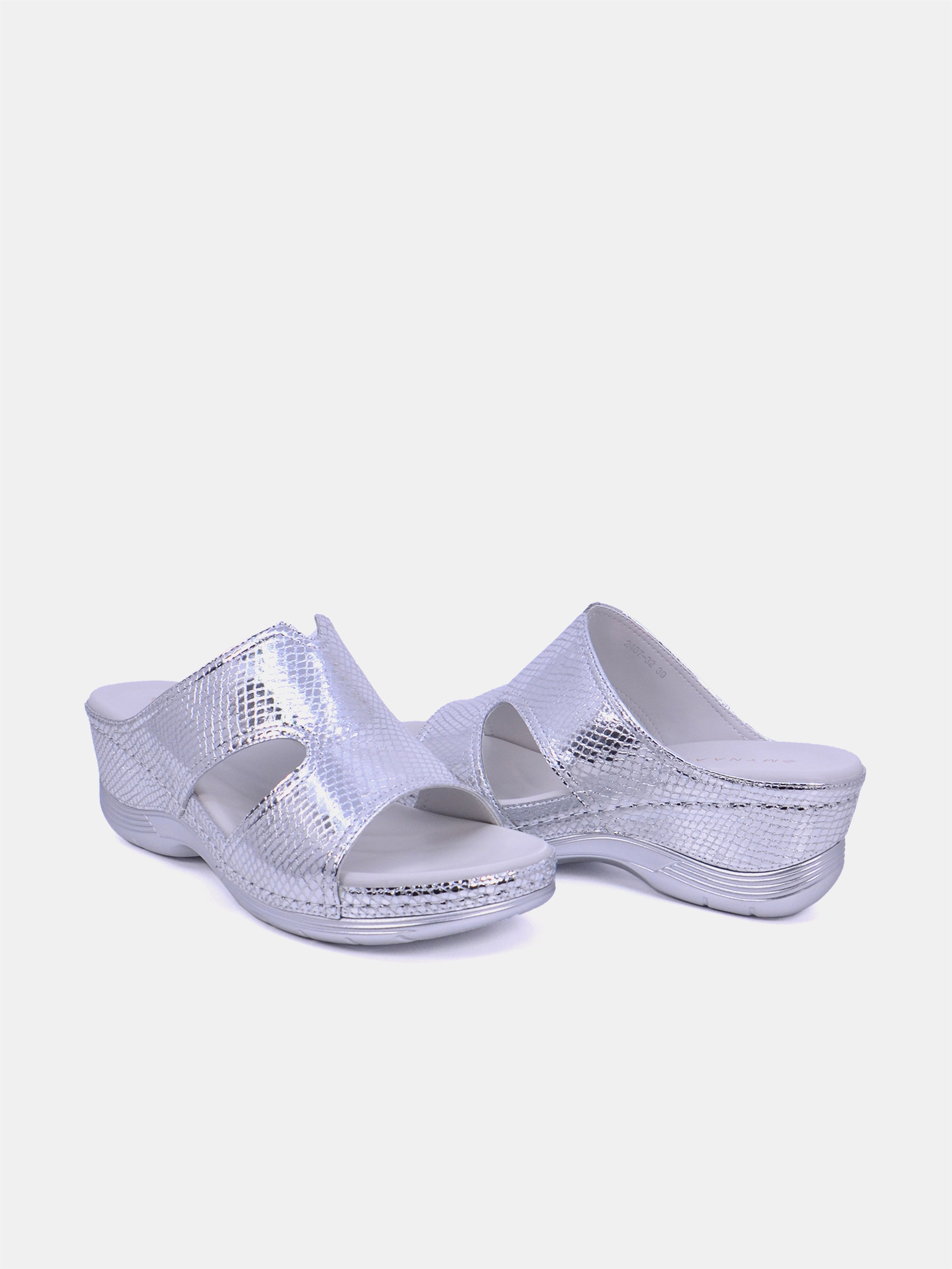 Mynaal Ines Women's Sandals #color_silver