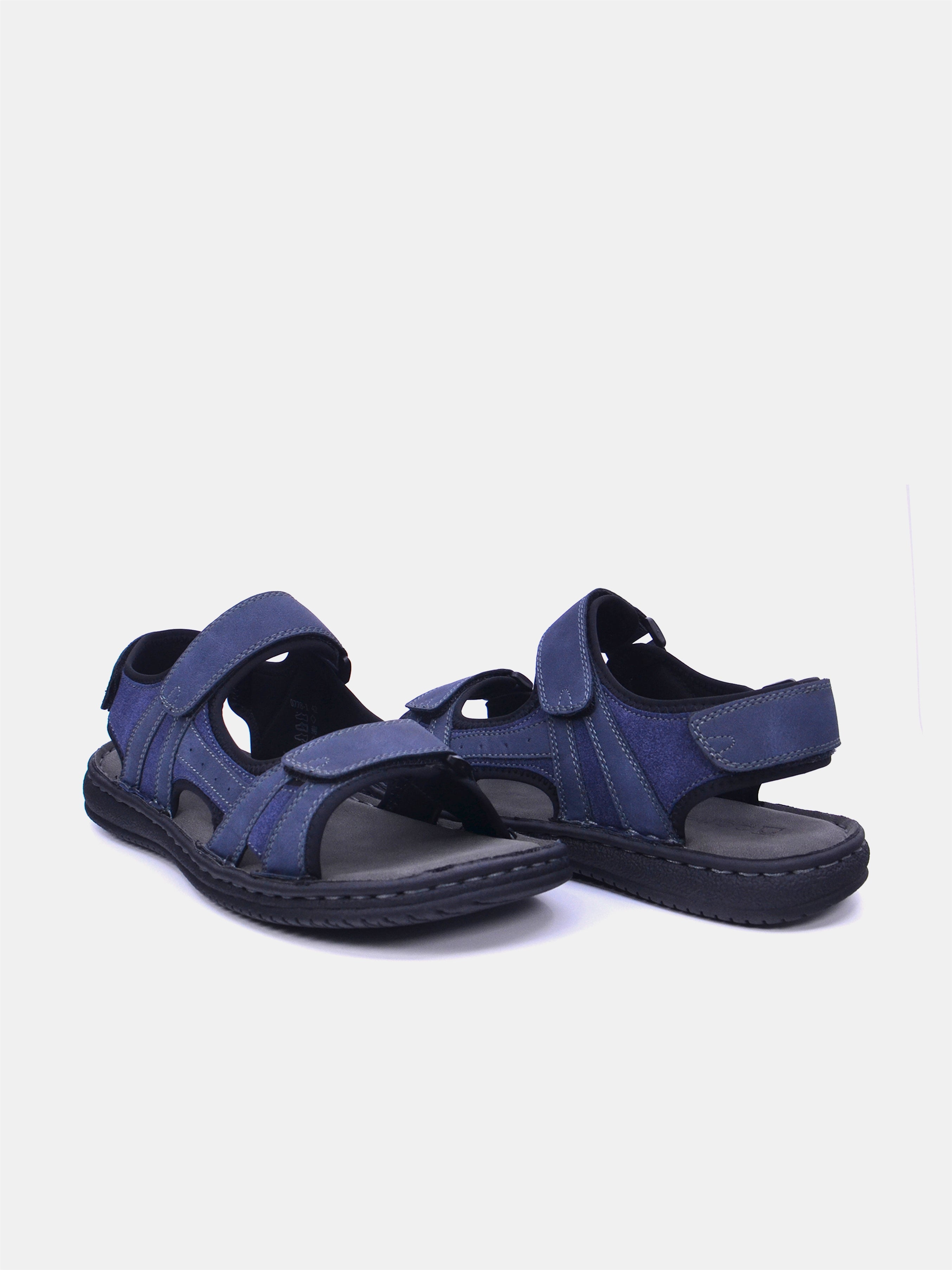 Barjeel Uno 0778-1 Men Casual Sandals #color_Navy