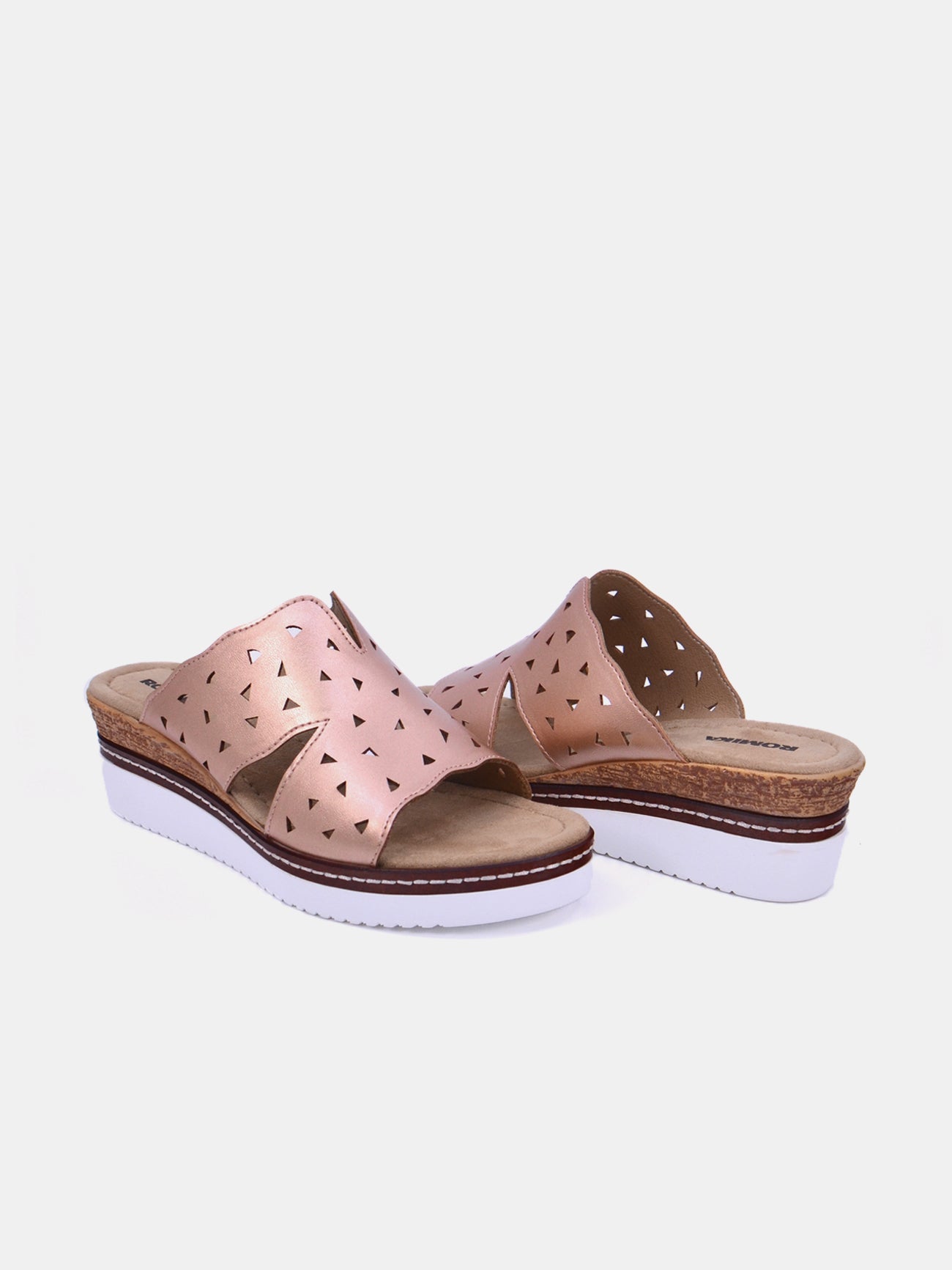 Romika 91405-AR653 Wedge Sandals #color_Bronze
