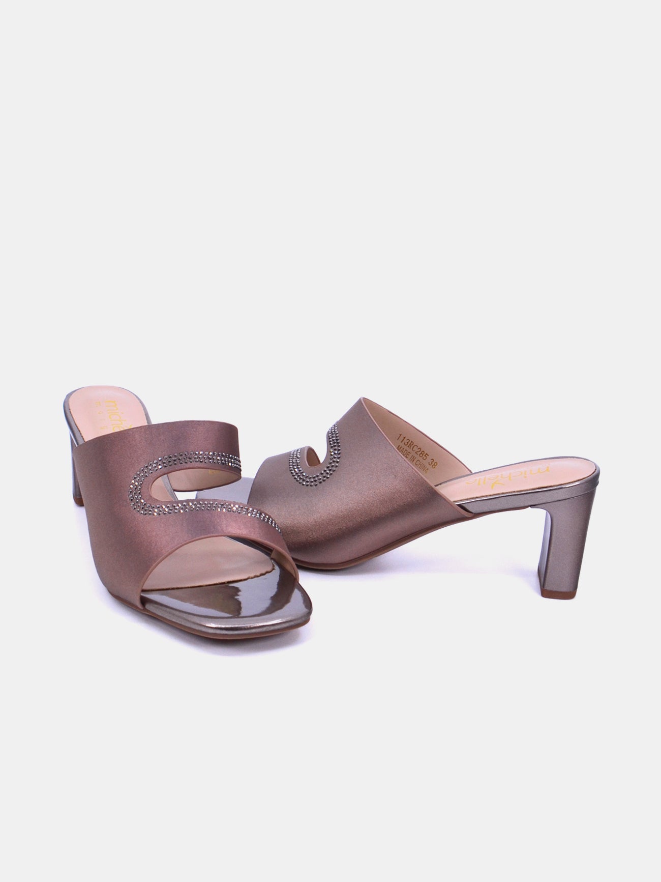 092-2575 Michelle Morgan 113RC285 Women's Heeled Sandals #color_Purple