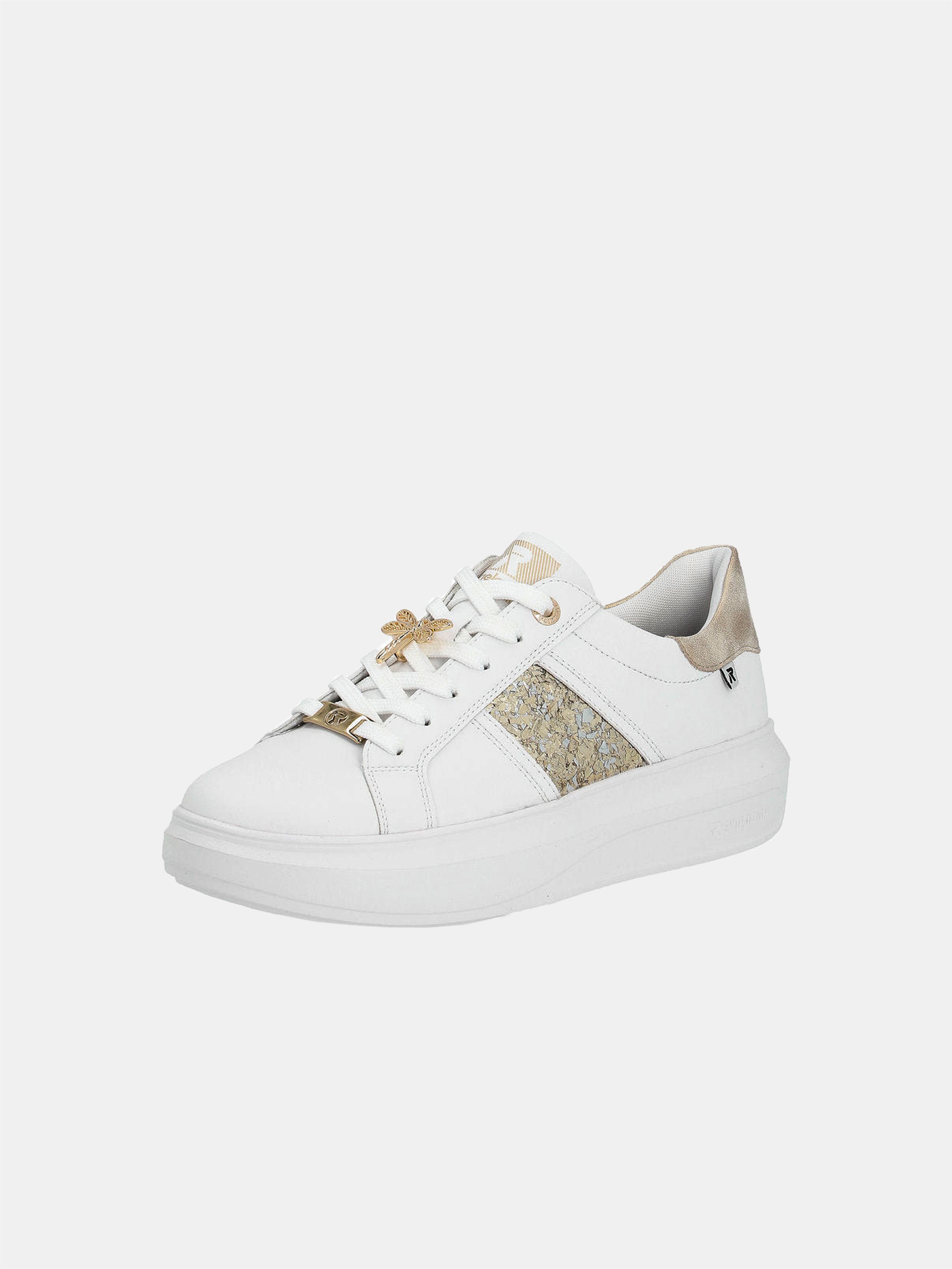 Rieker W1202-82 Women's Sneakers #color_white