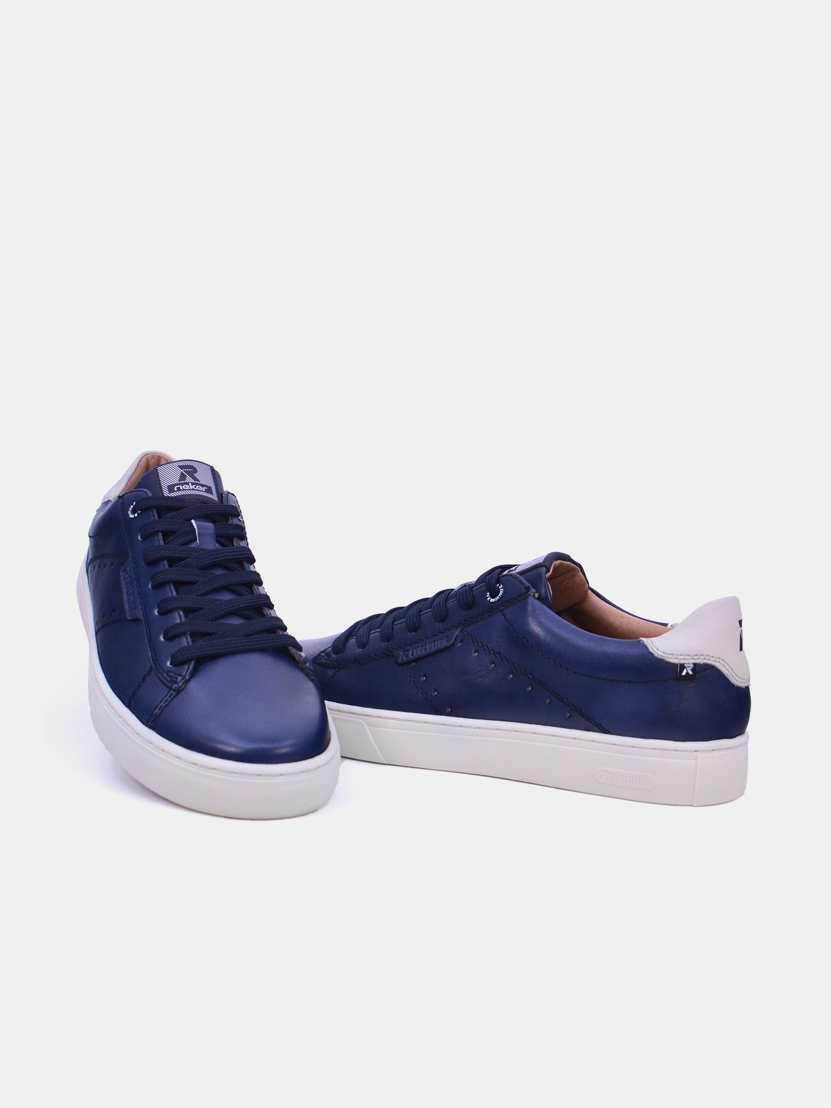 Rieker U0704-80 Men's Casual Trainers #color_Navy