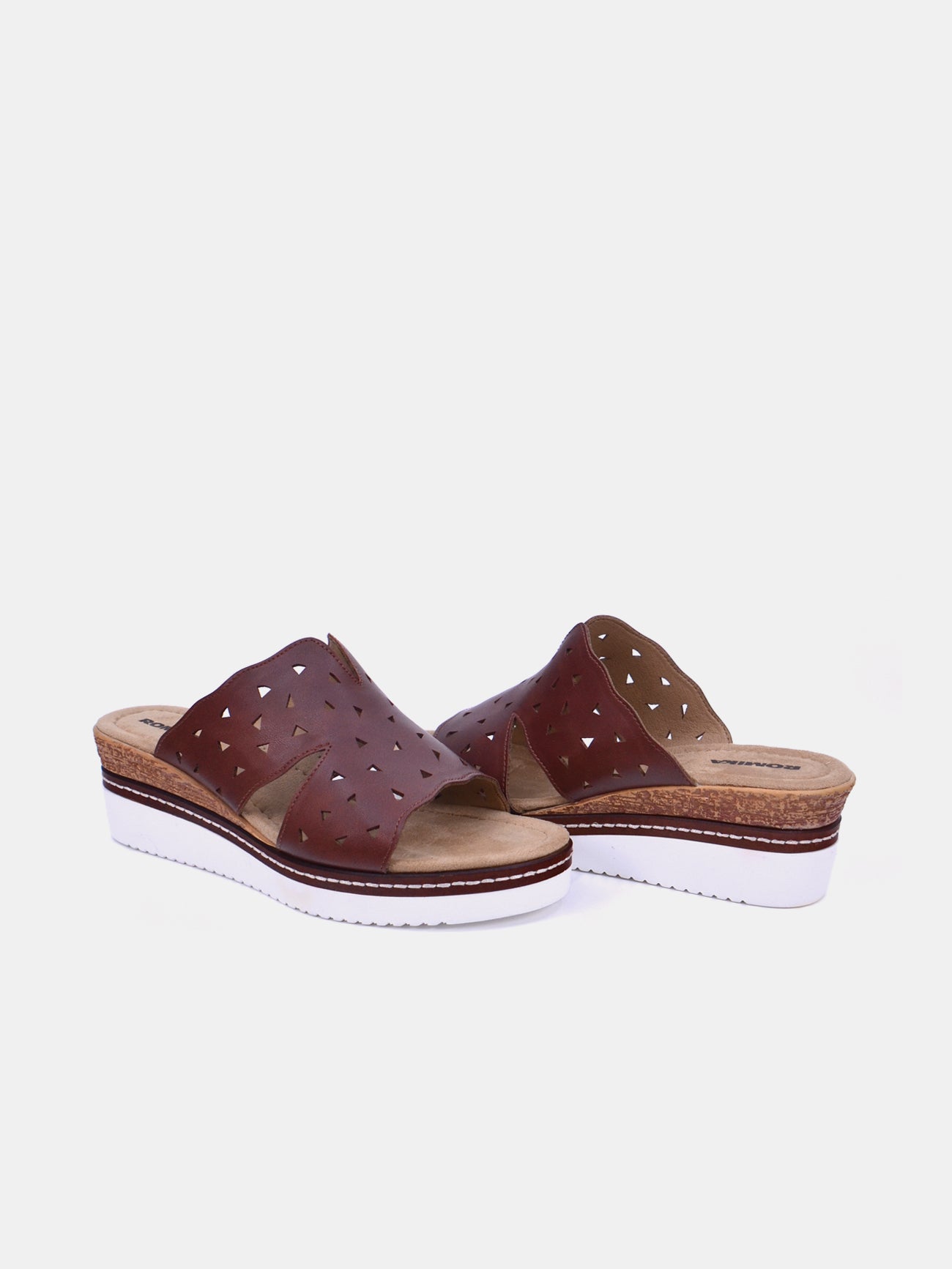 Romika 91405-AR95 Wedge Sandals #color_Brown