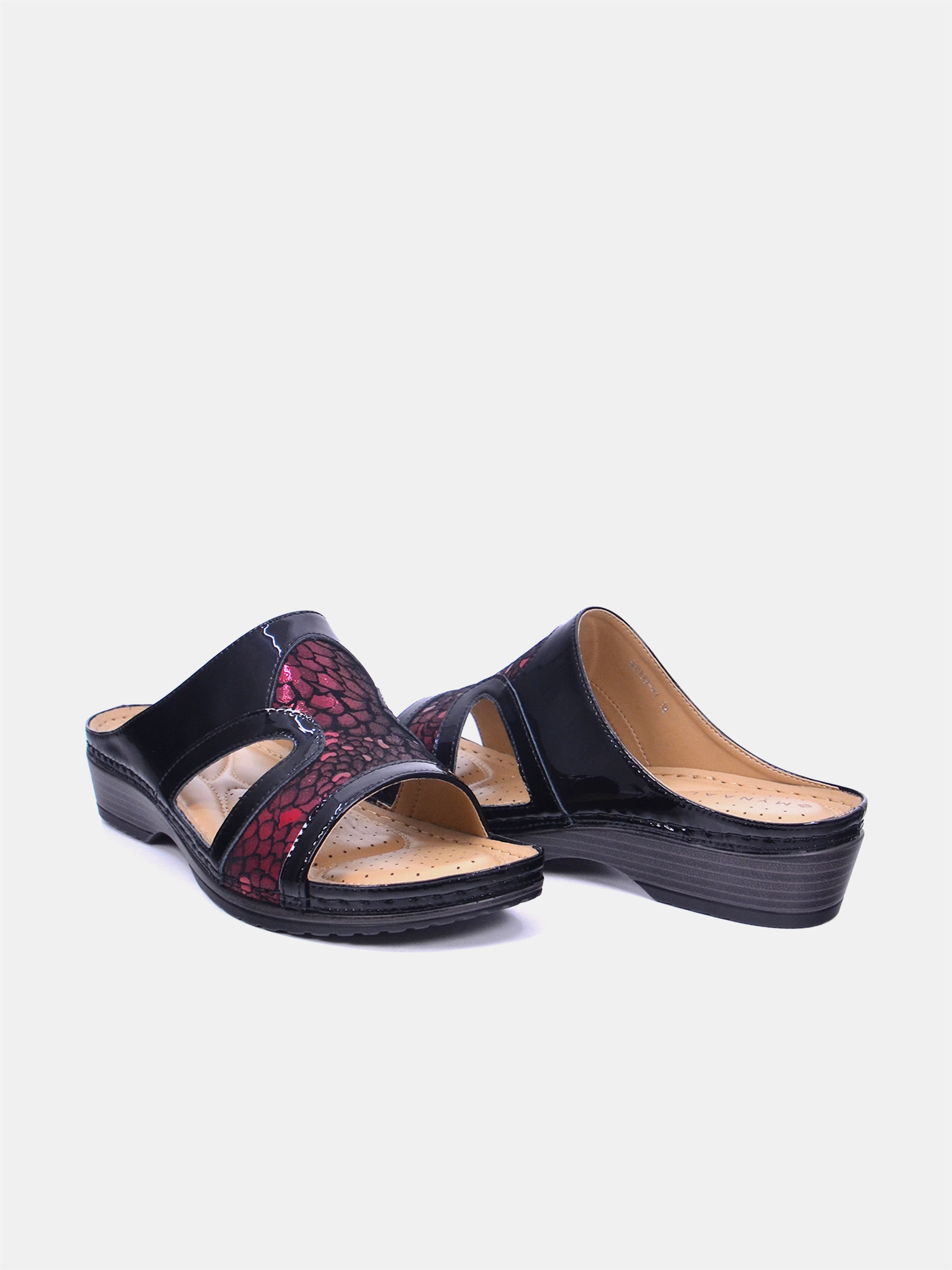 Mynaal Floriane Women's Sandals #color_maroon