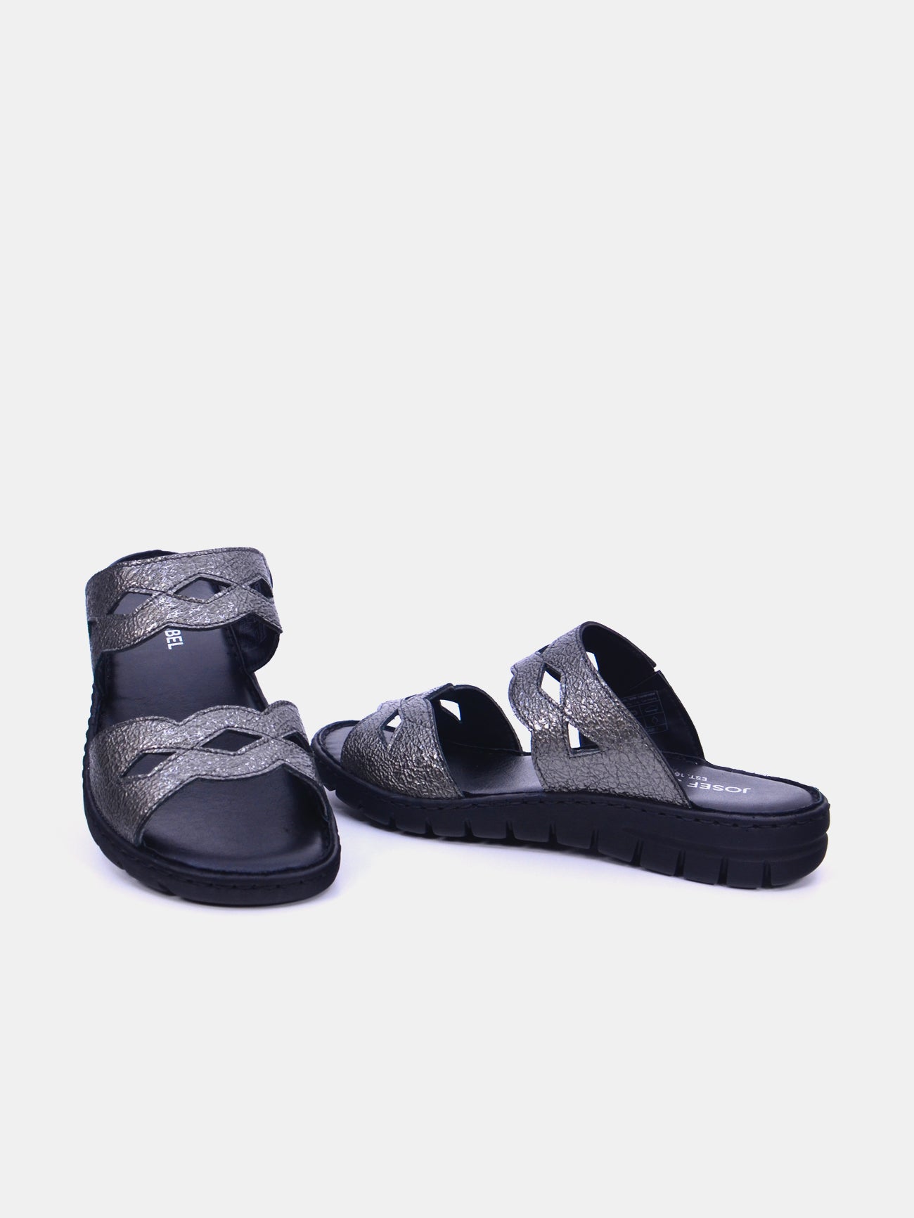 Josef Seibel 93466-AR530730 Women's Arabic Sandals #color_Silver