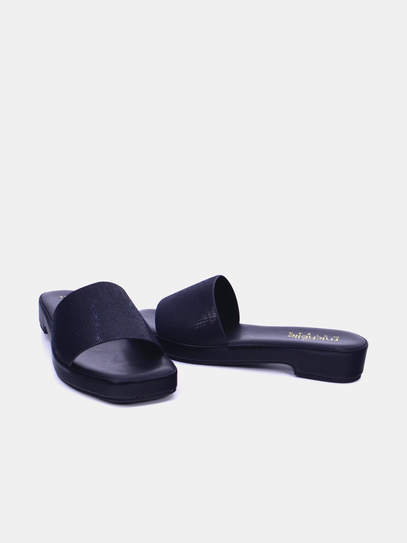 Michelle Morgan 114RJ93I Women's Heeled Sandals #color_Black