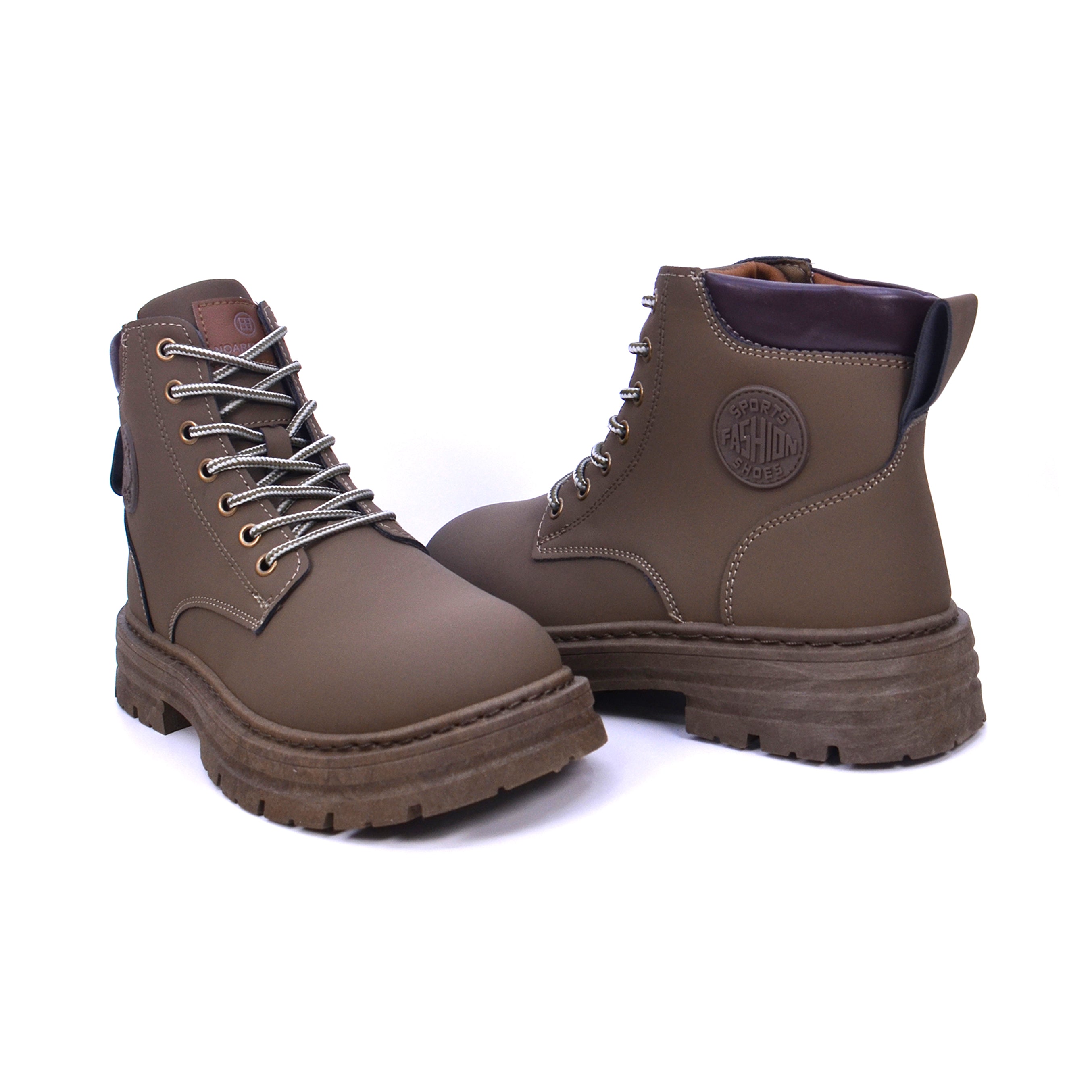 Sail M5012 Men's Casual Boots #color_Brown