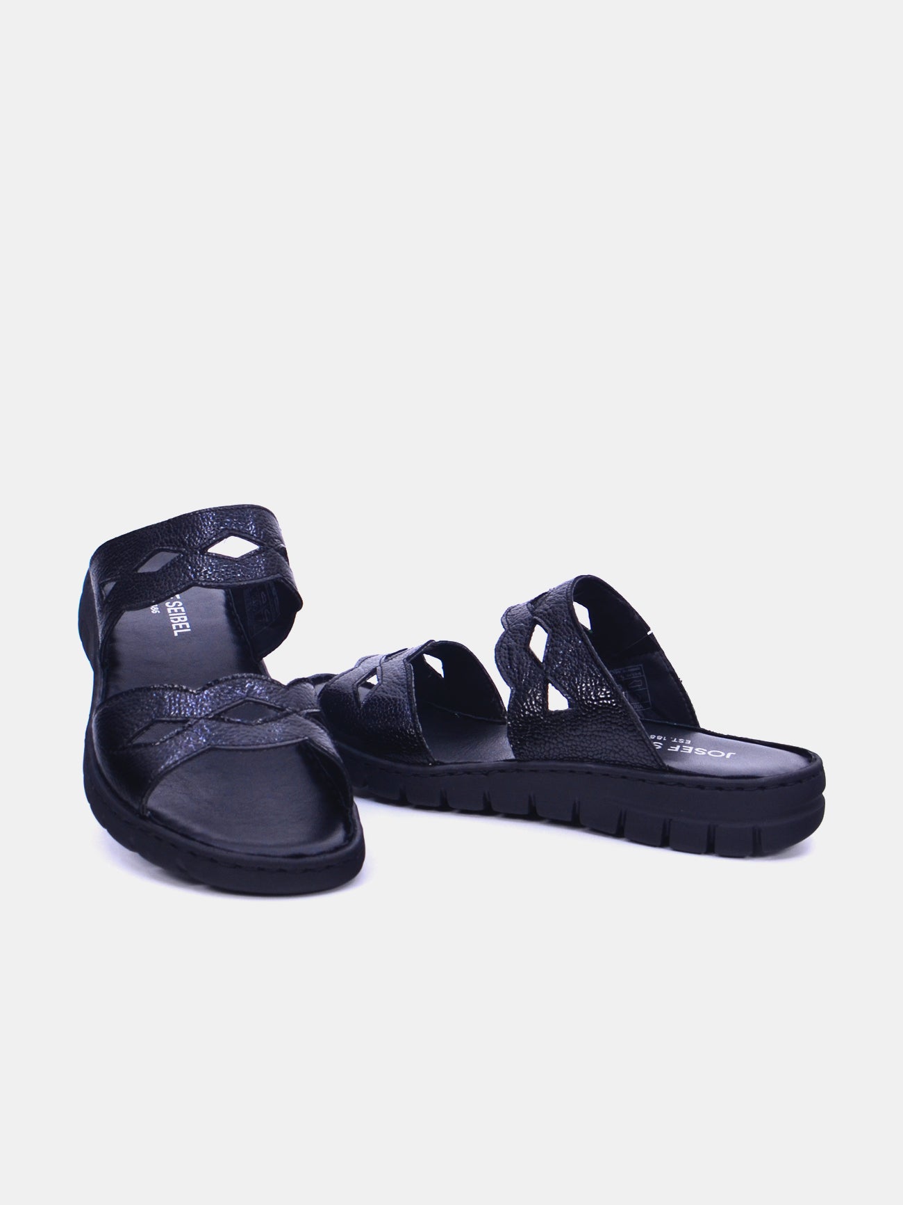 Josef Seibel 93466-AR530100 Women's Arabic Sandals #color_Black