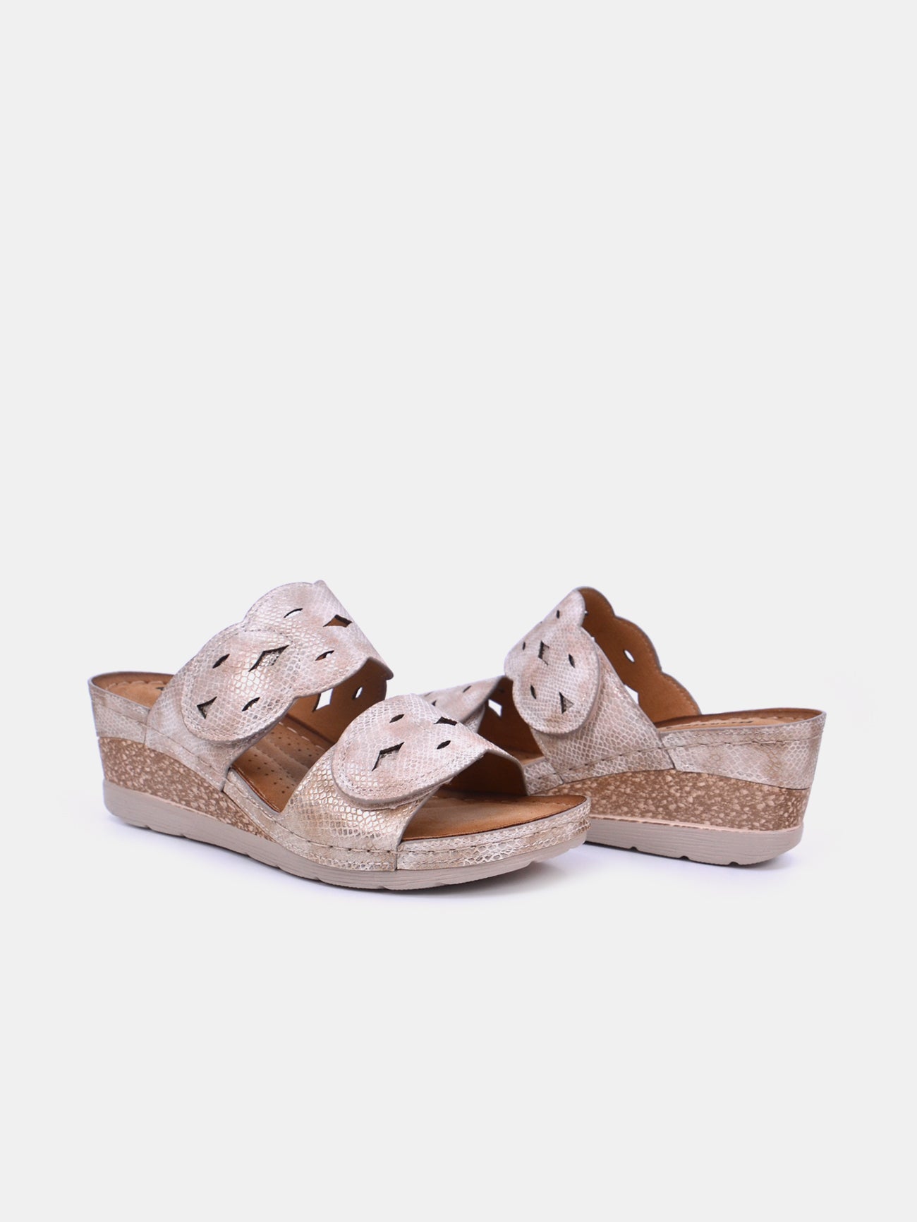 Romika 36604-AR633 Wedge Sandals #color_Beige