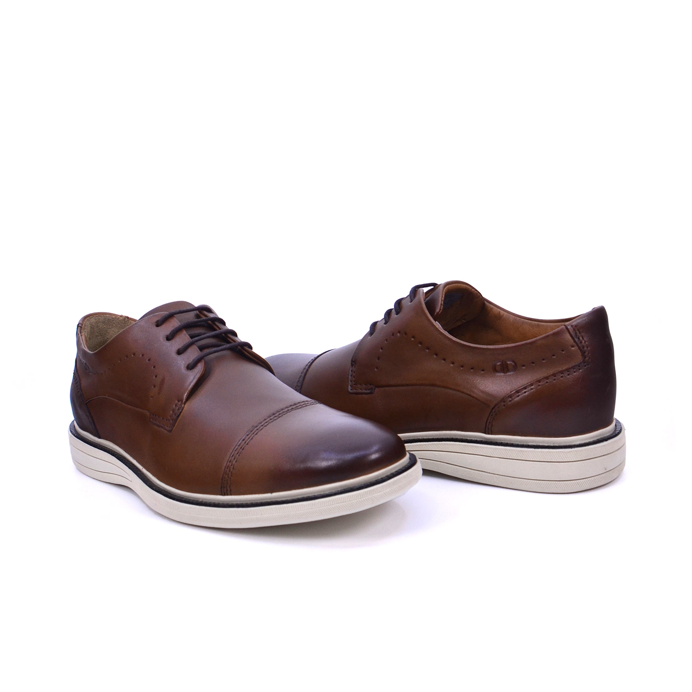 032-174 Democrata Men's Casual Shoes #color_Tan
