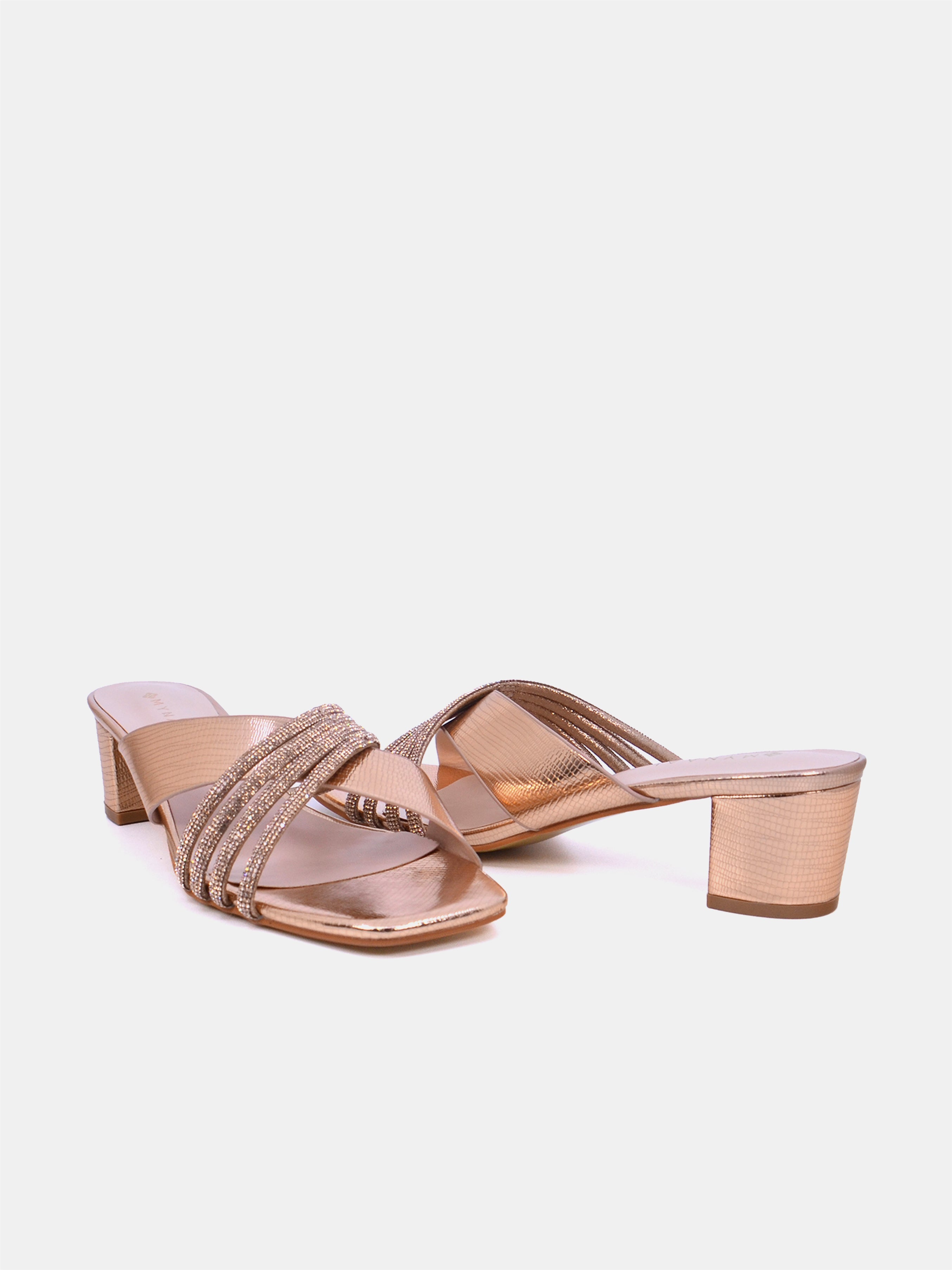 Mynaal Aziza Women's Sandals #color_rose gold