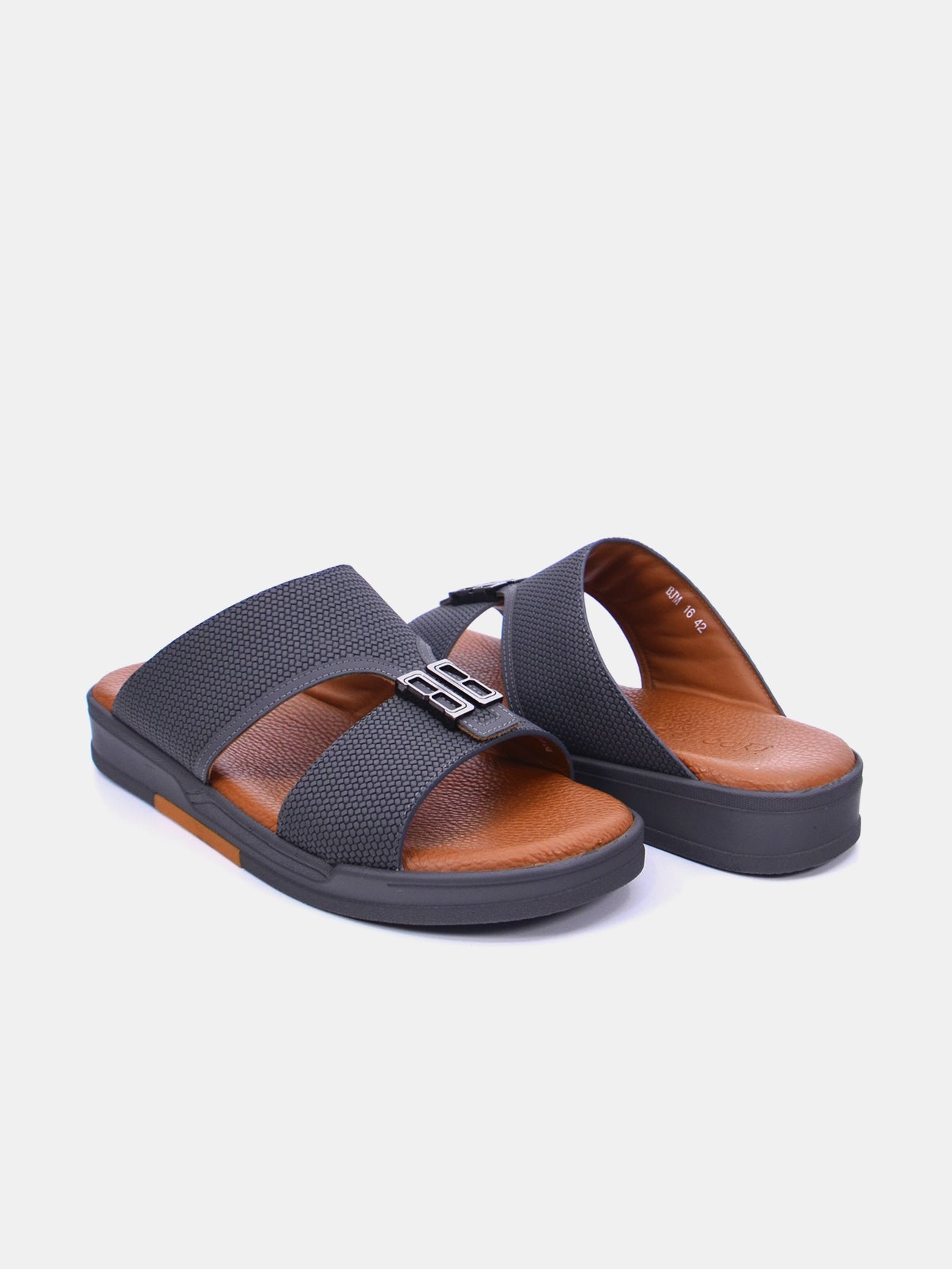 Barjeel Uno BJM 16 Men's Sandals #color_Gray