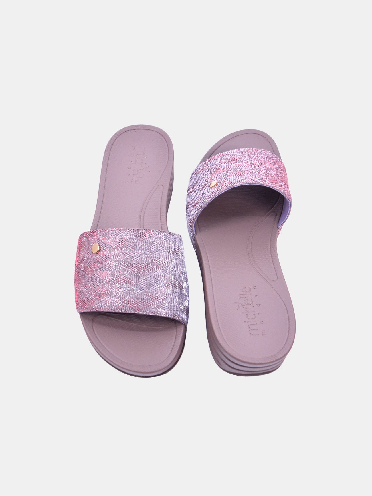 Michelle Morgan 214RJ901 Women's Casual Sandals #color_Pink