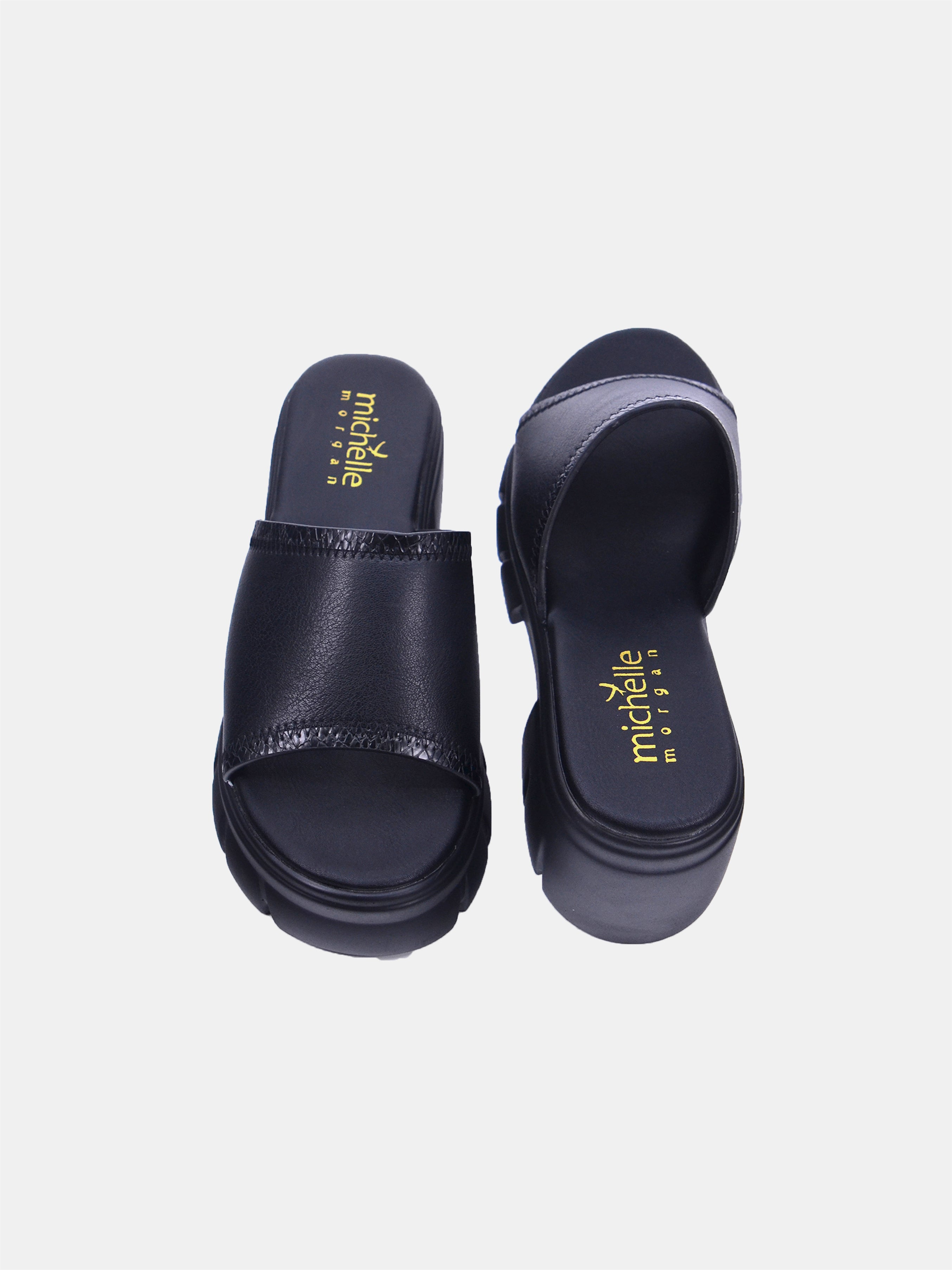 Michelle Morgan 214RJ636 Women's Sandals #color_black