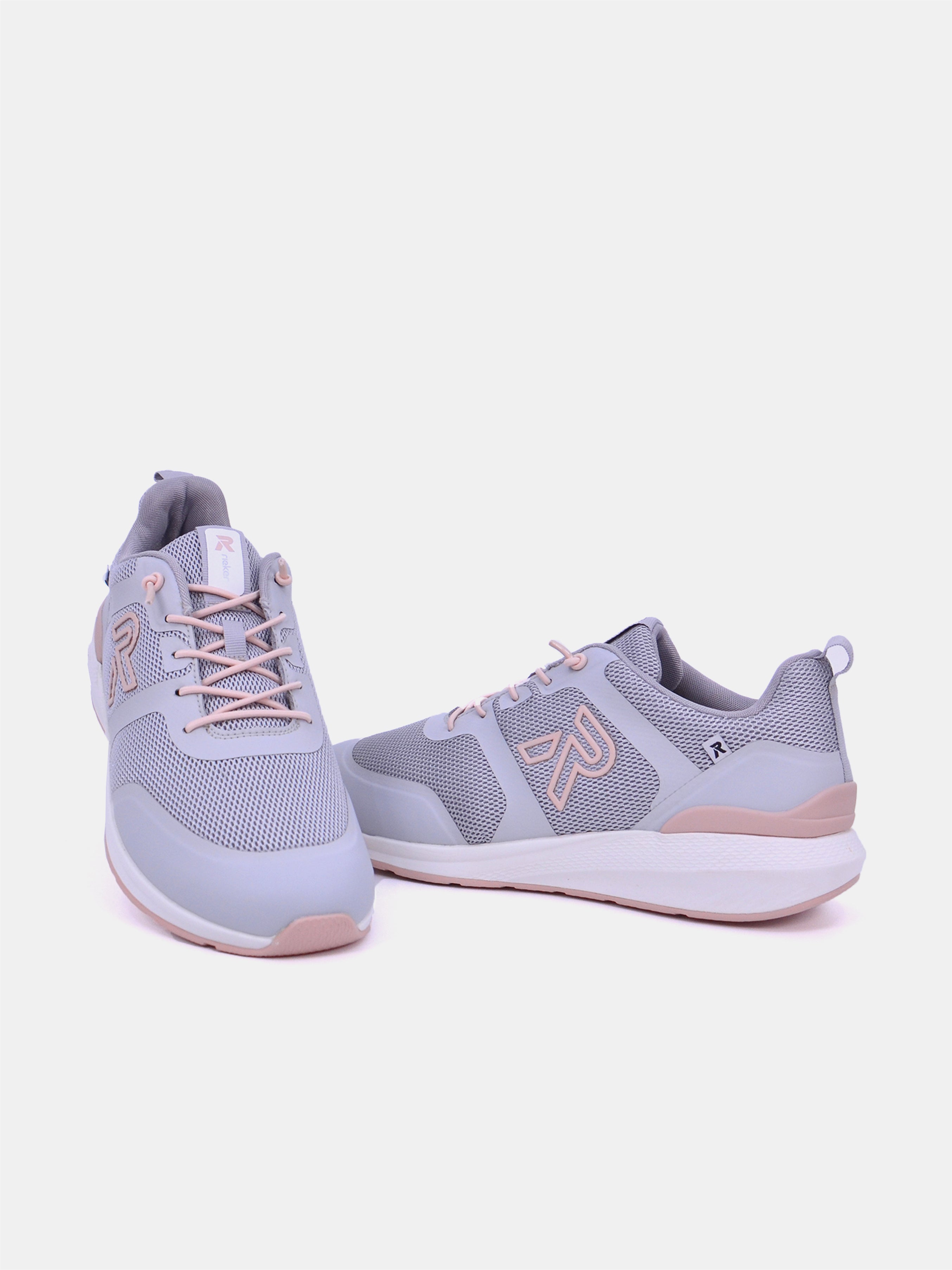 Rieker 40102 Women's Casual Trainers #color_gray