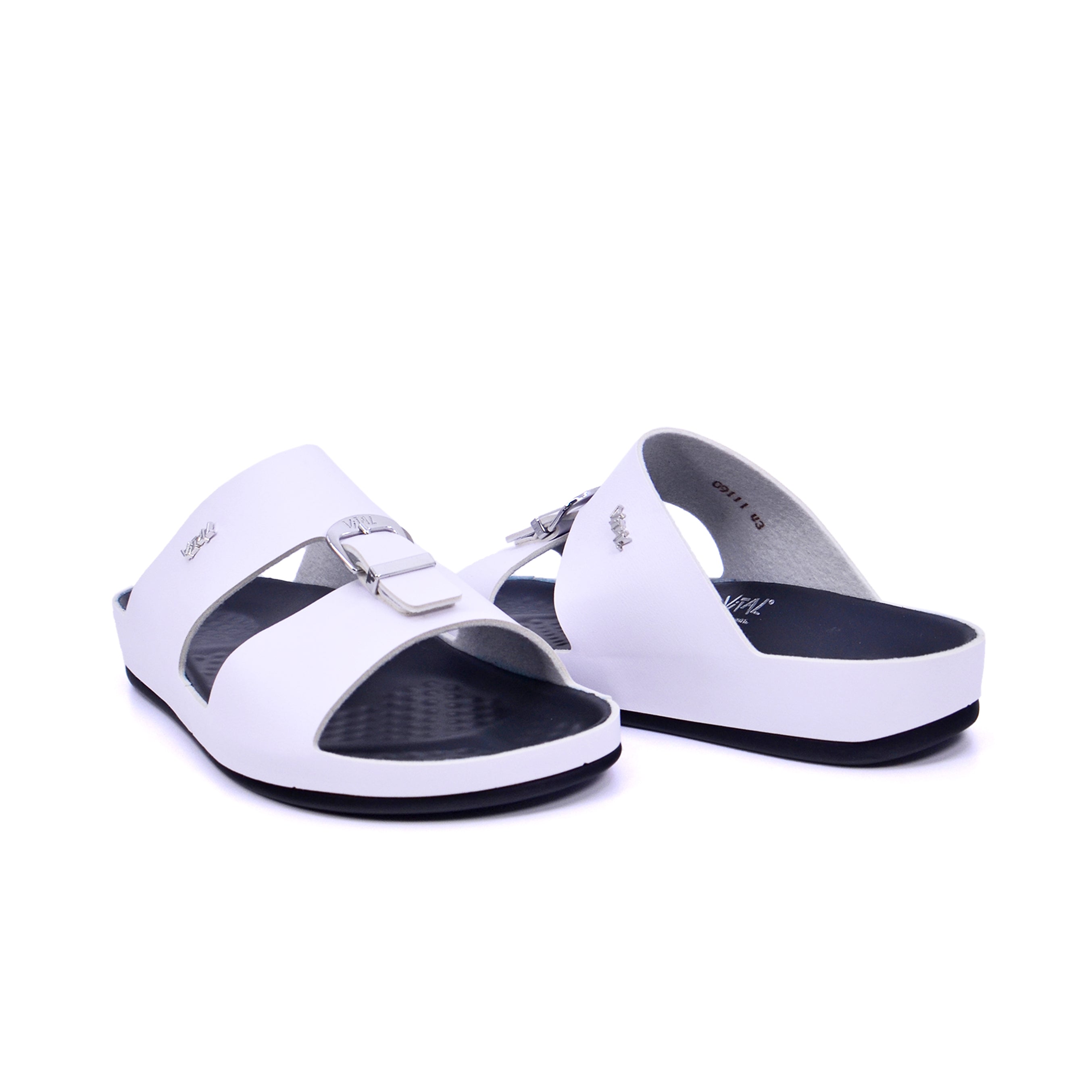 Vital Champion 09111SY-89-10 Men's Sandals #color_White