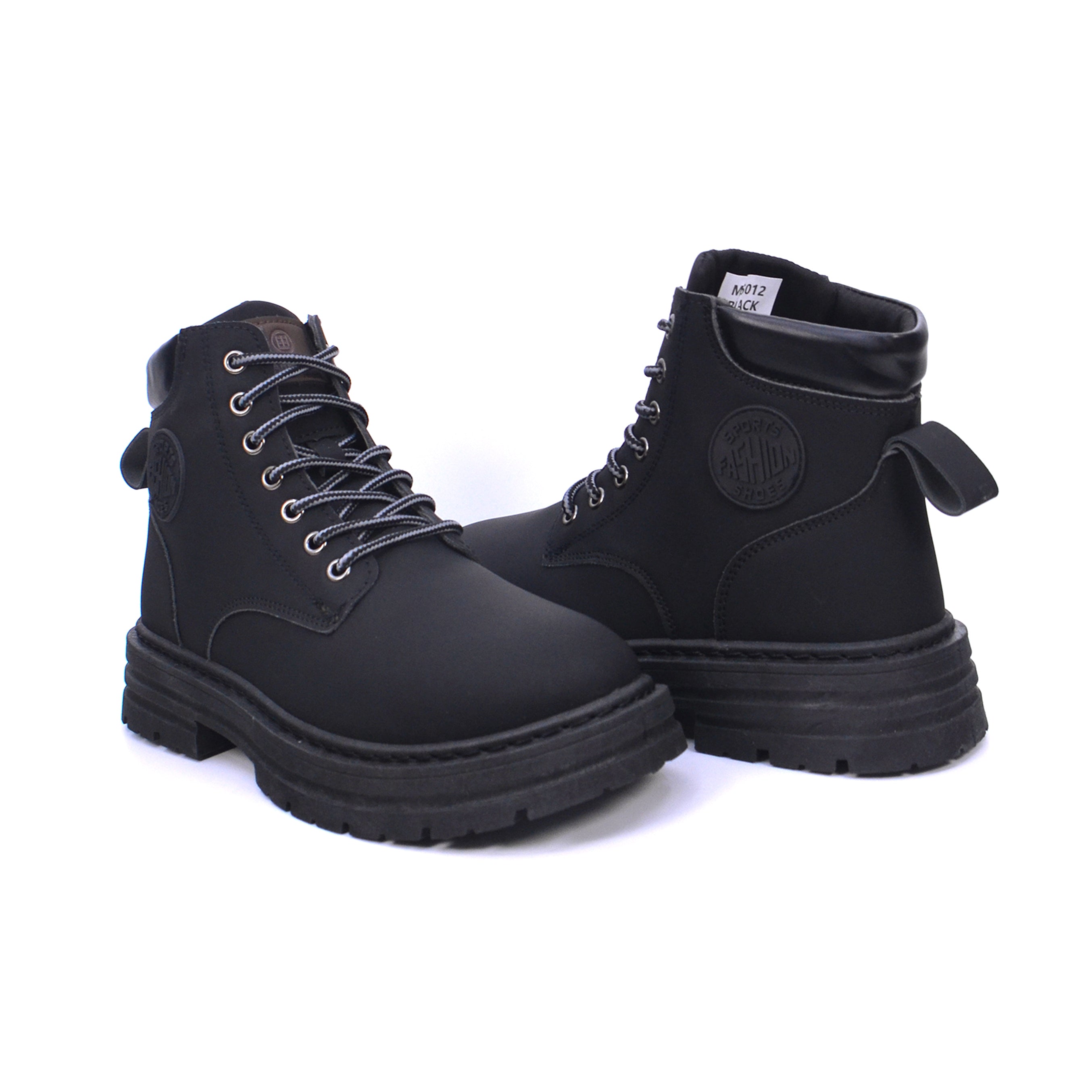 Sail M5012 Men's Casual Boots #color_Black