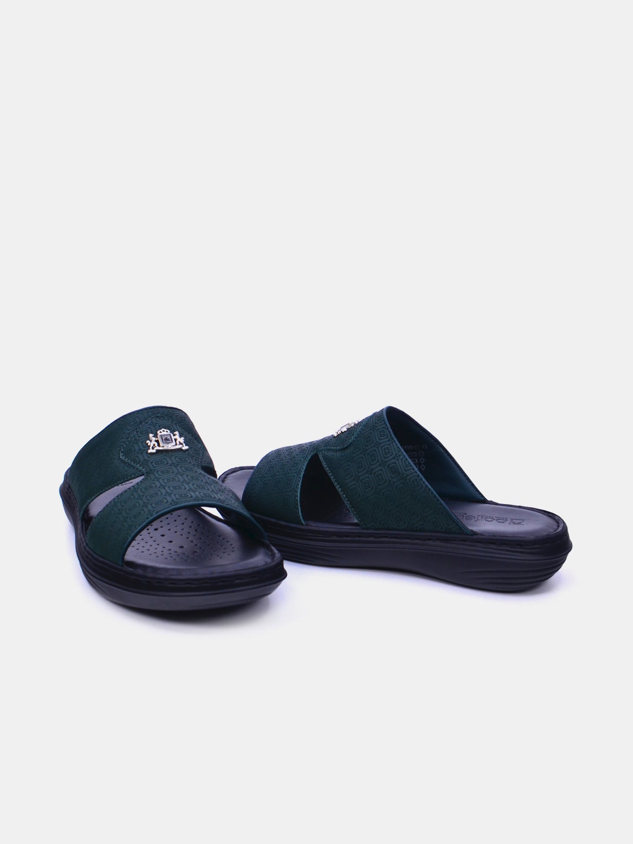 Barjeel Uno 21410-12 Men's Arabic Sandals #color_Green