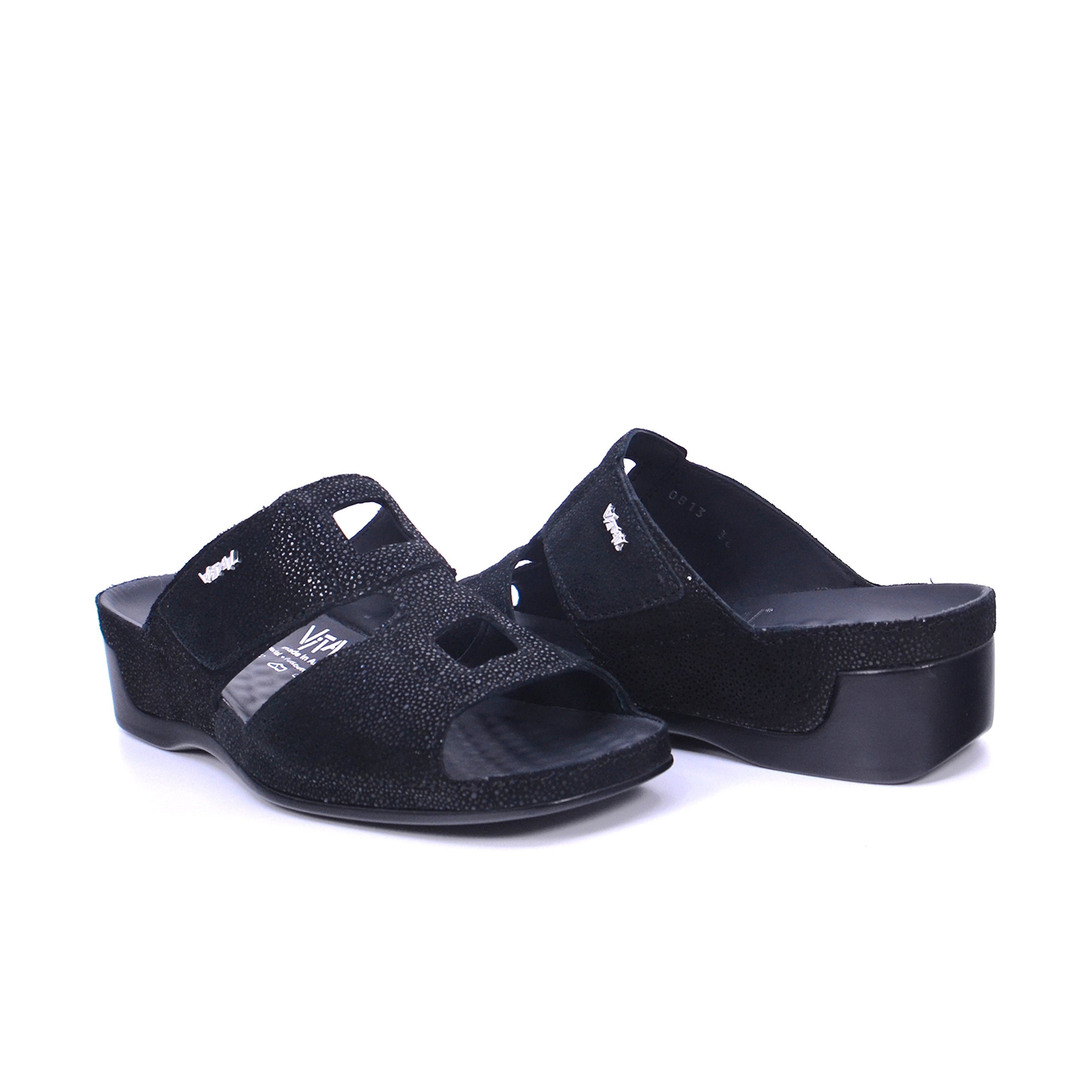 Vital 0813AS/158 Women's Sandals #color_Black