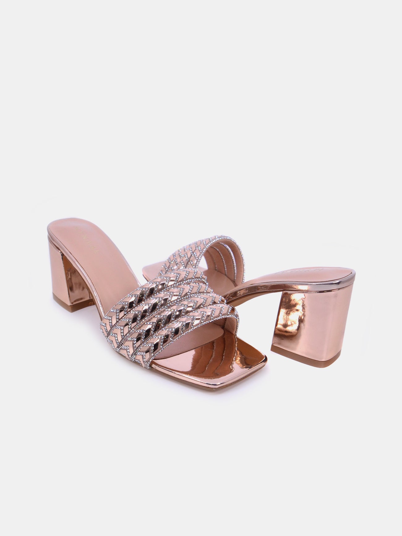 Mynaal Styra Women's Block Heel Sandals #color_Beige