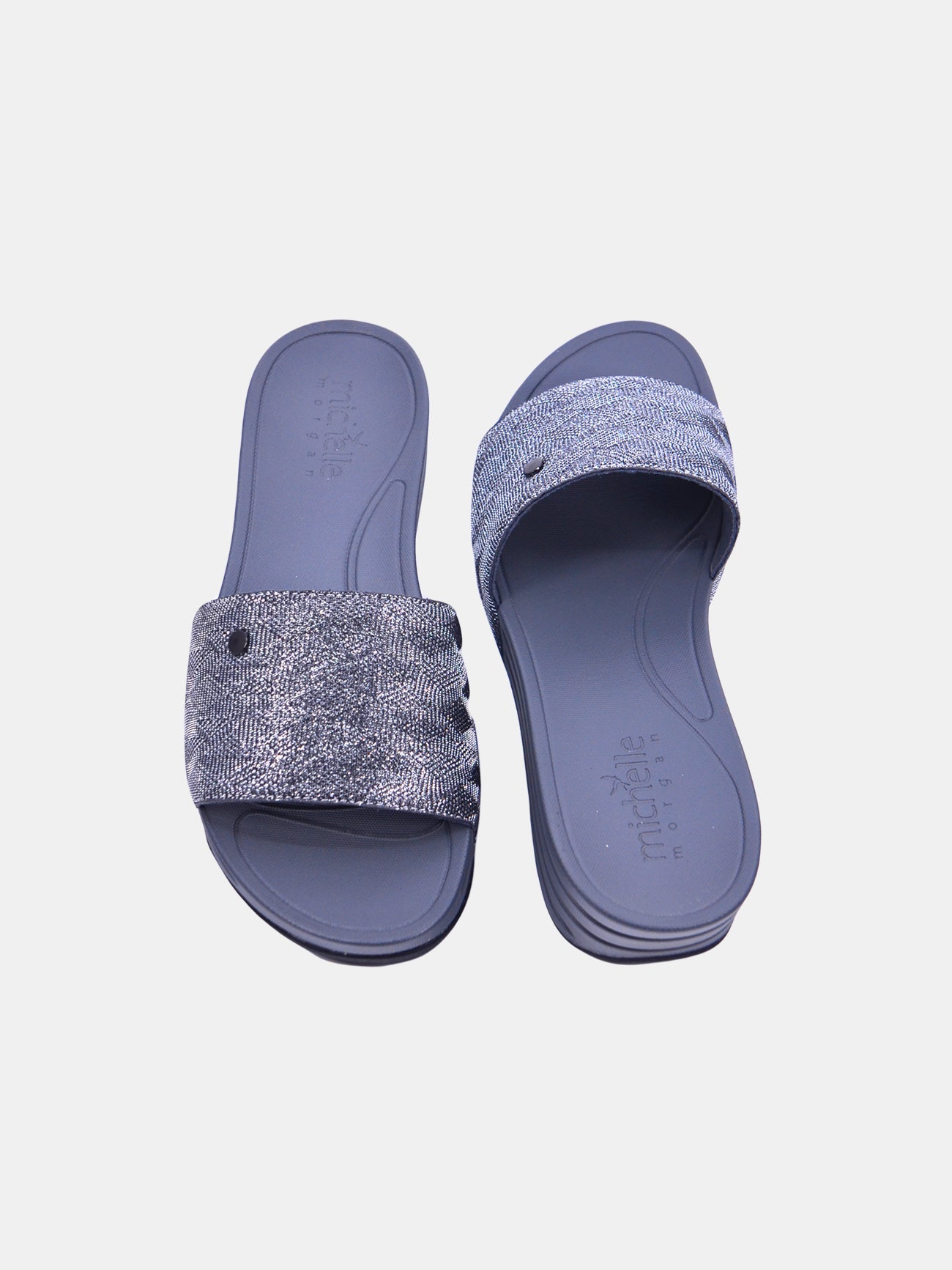 Michelle Morgan 214RJ901 Women's Casual Sandals #color_Gray