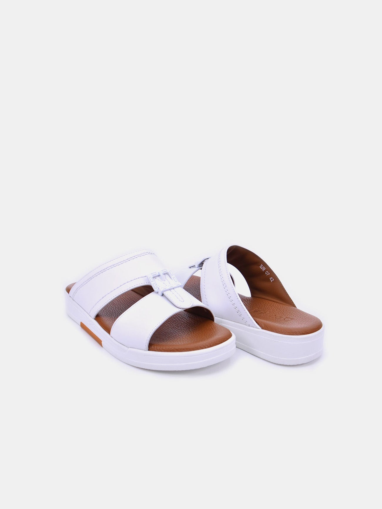 Barjeel Uno BJM 07 Boys Sandals #color_White