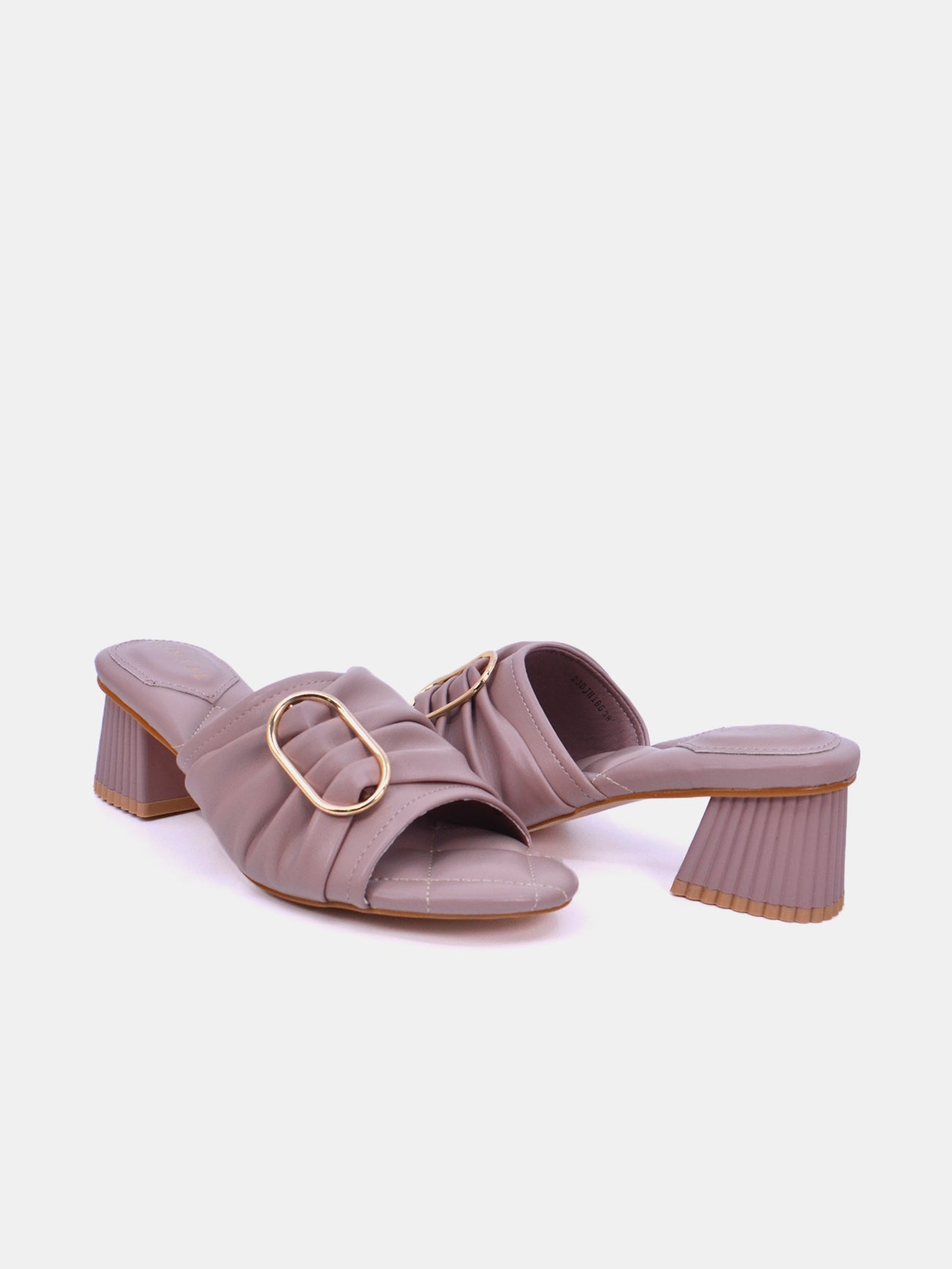 Mynaal 23BJH185 Women Heeled Sandals #color_Pink