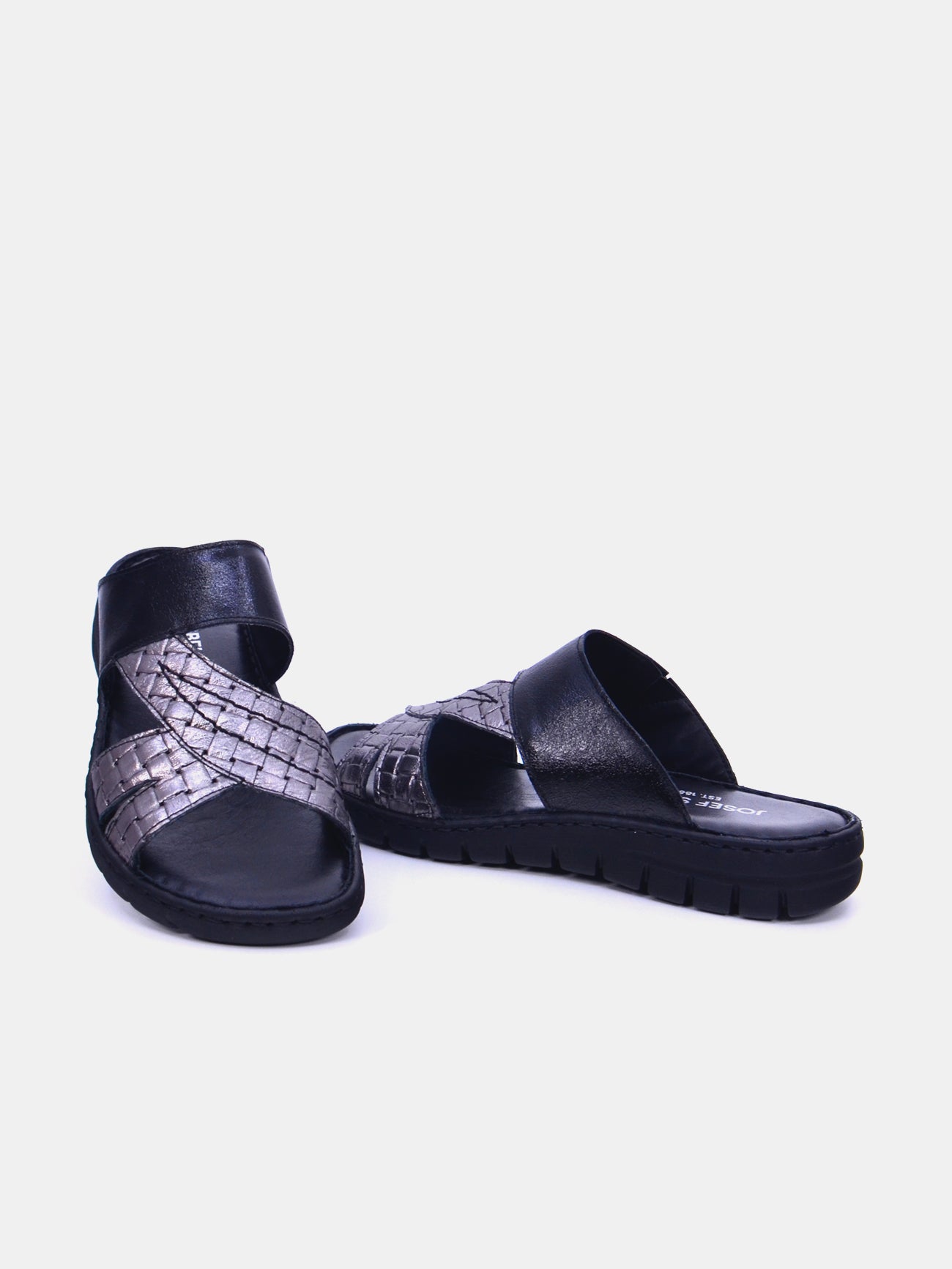 Josef Seibel 93473-AR50731 Women's Arabic Sandals #color_Silver