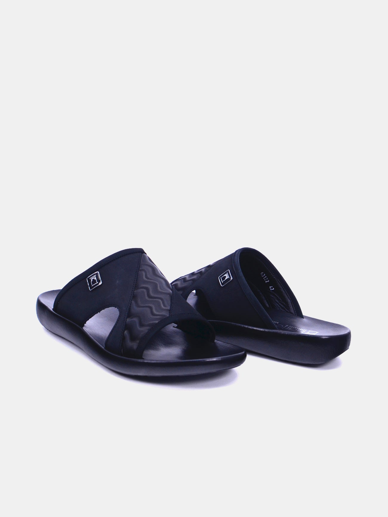 Barjeel Uno 63122 Men's Sandals #color_Black