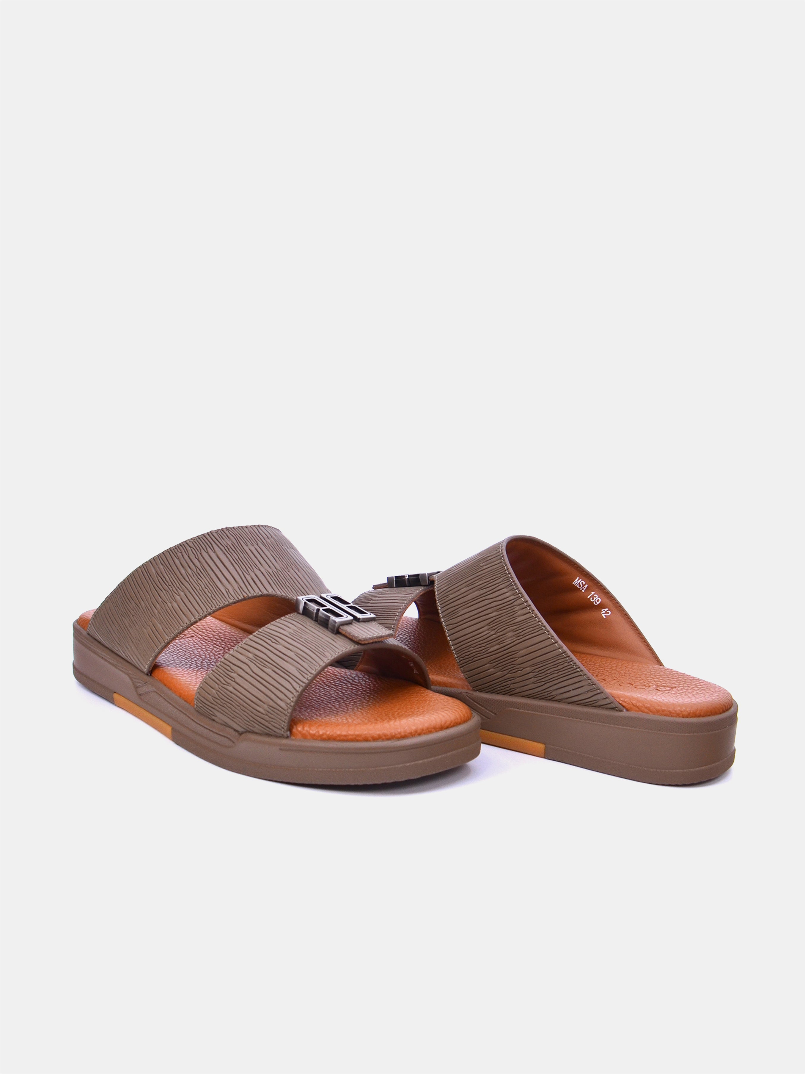 Barjeel Uno MSA139 Men Arabic Sandals #color_Green