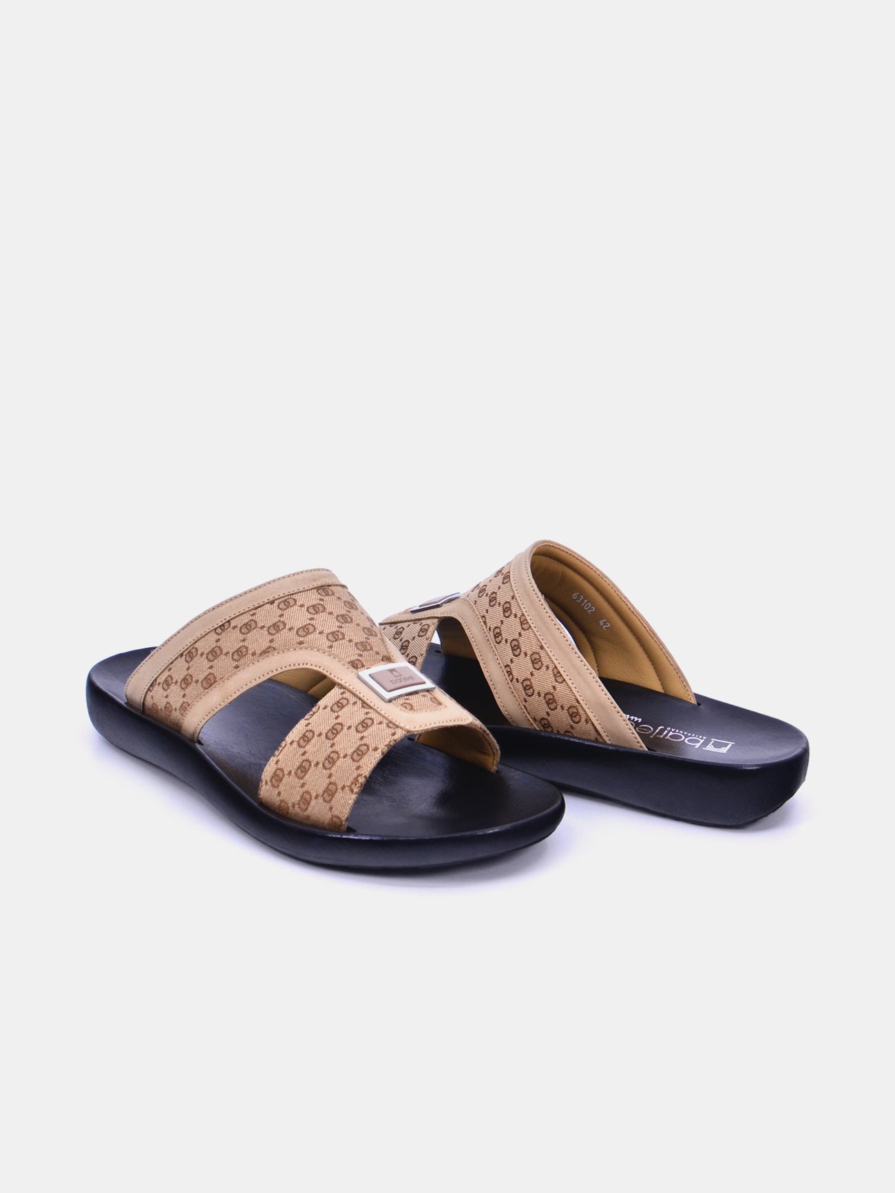 Barjeel Uno 63102 Men's Sandals #color_BeigeBarjeel Uno 63102 Men's Sandals #color_Beige