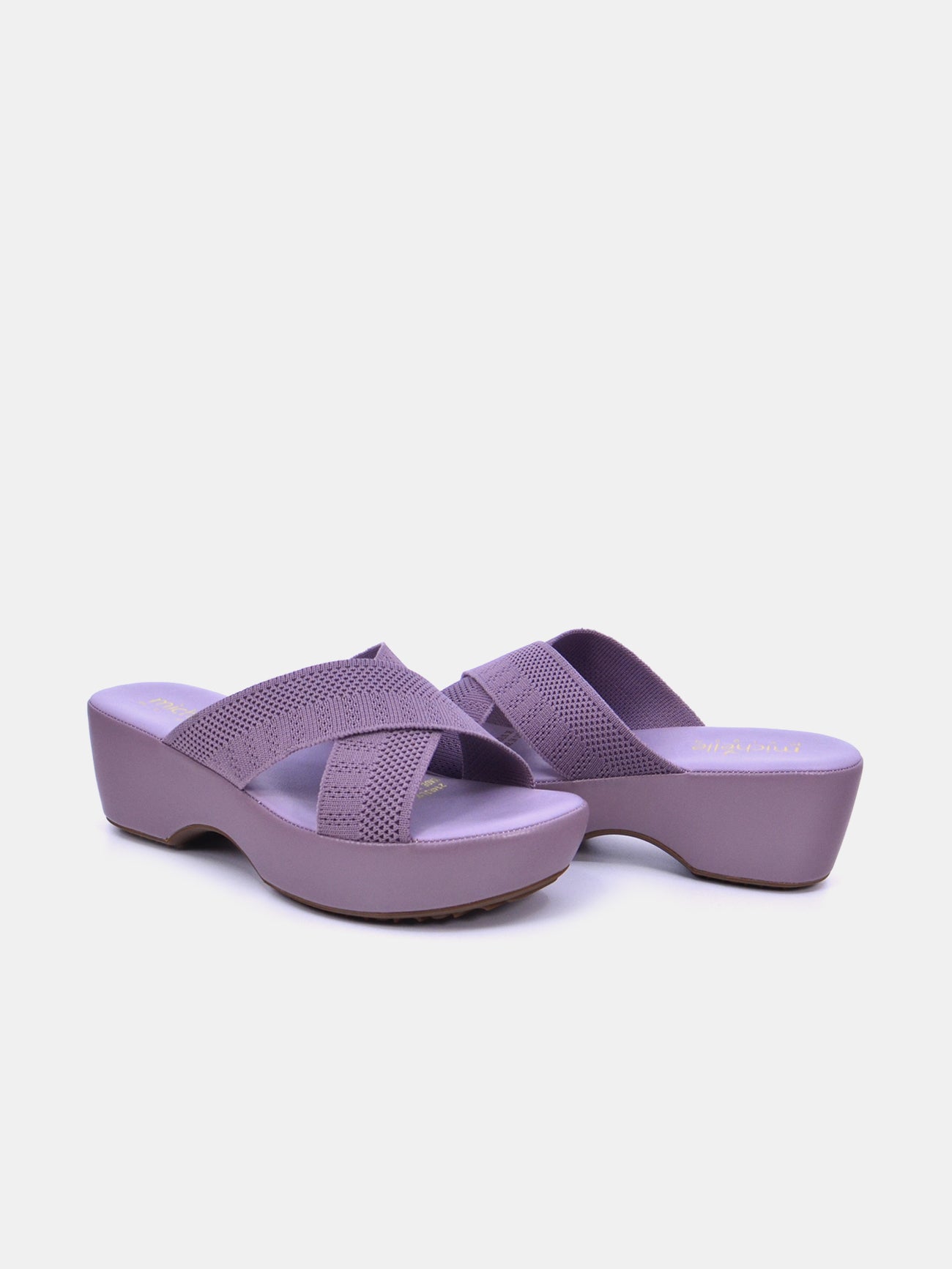 Michelle Morgan 214RJL16 Women's Heeled Sandals #color_Purple