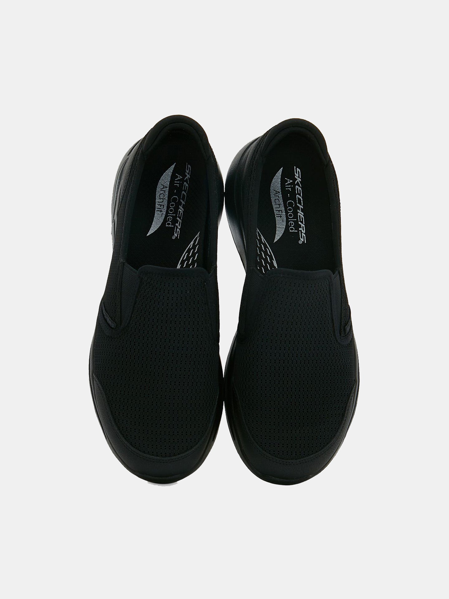 Skechers Men's GO WALK Arch Fit - Robust Comfort Shoes #color_black