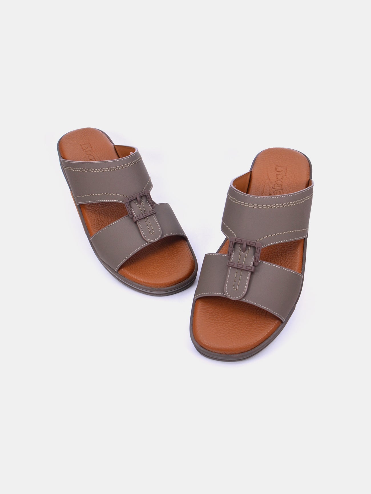 Barjeel Uno BJM 07 Men's Sandals #color_Gray