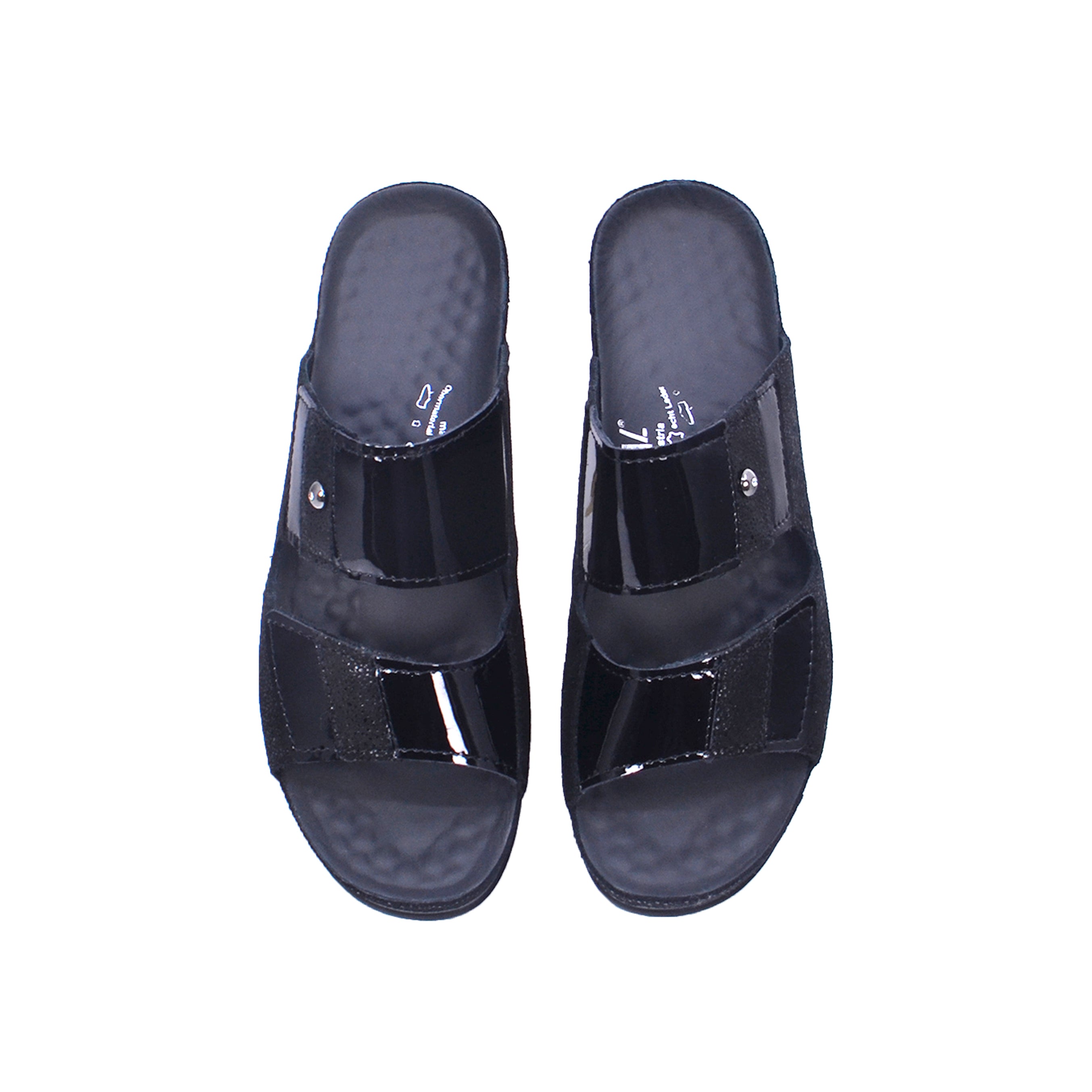 Vital 16003AS/15823 Women's Sandals #color_Black
