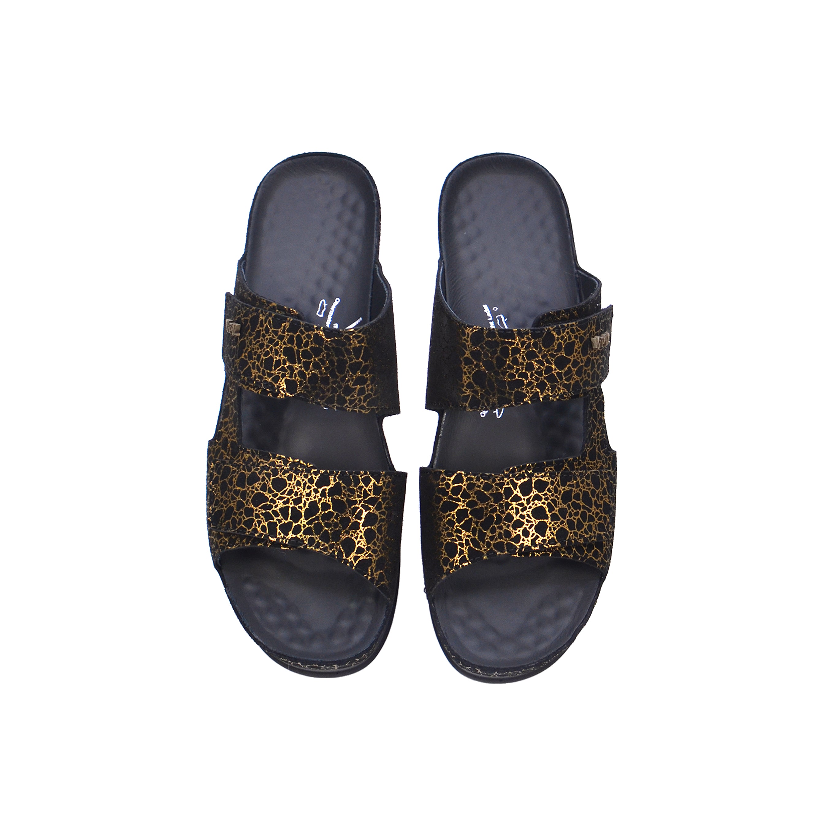 Vital Lara - Cavour 16029S-510-25 Women's Sandals #color_Gold