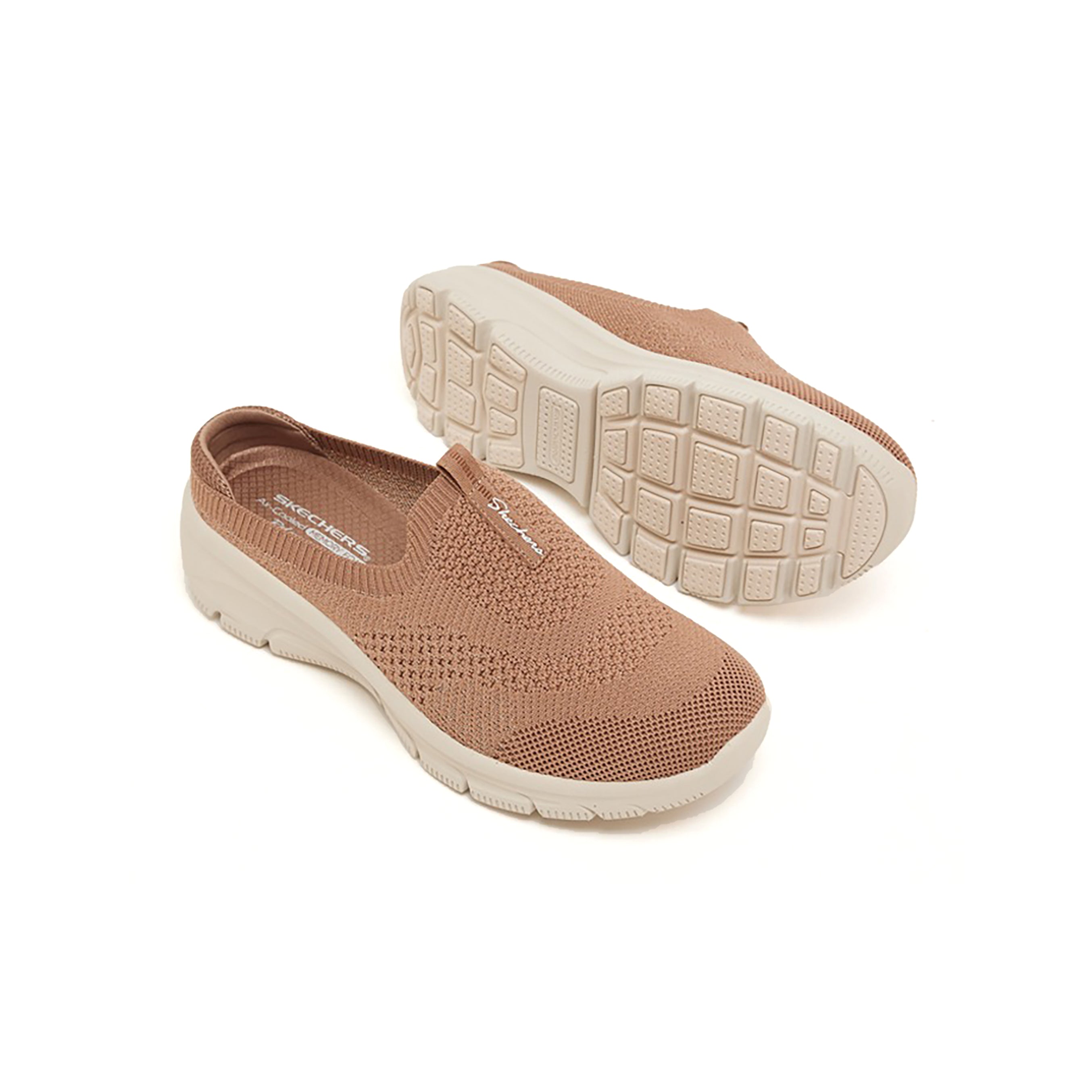 Skechers Women's Relaxed Fit: Easy Going Shoes #color_Brown