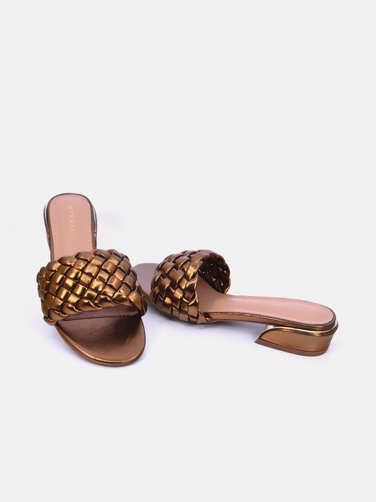 Mynaal Blithe Women's Flat Sandals #color_Bronze