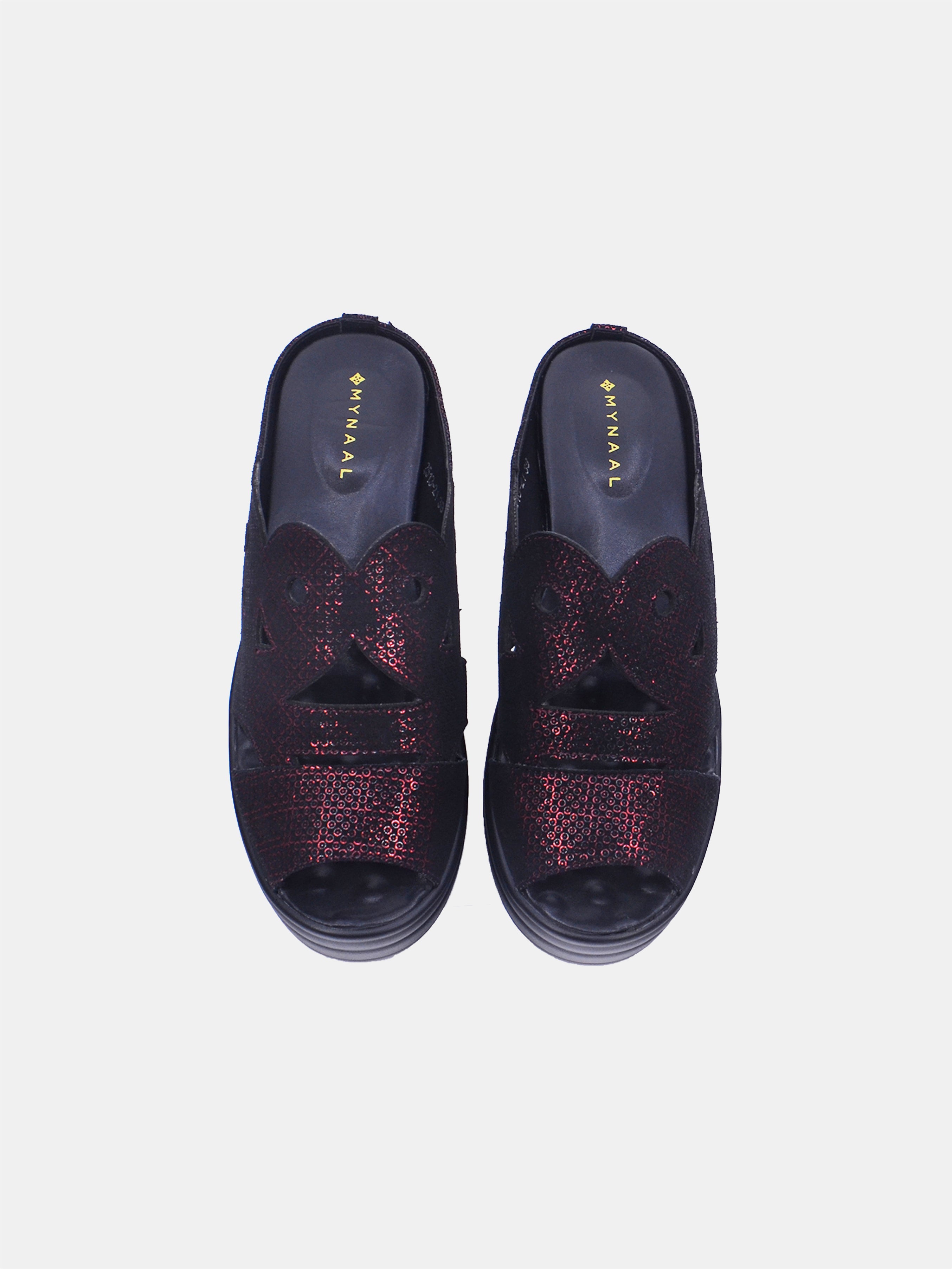 Mynaal Qadira Women's Sandals #color_maroon