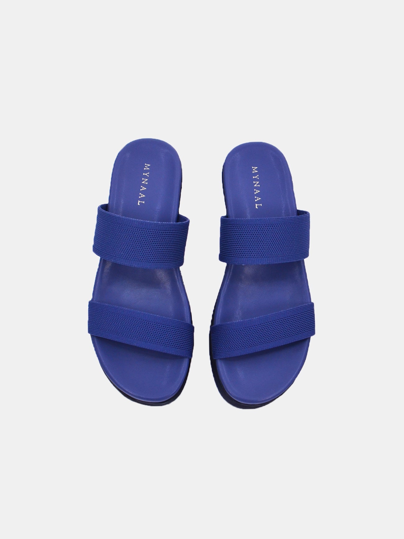 Mynaal Lucienne Women's Wedge Sandals #color_Navy
