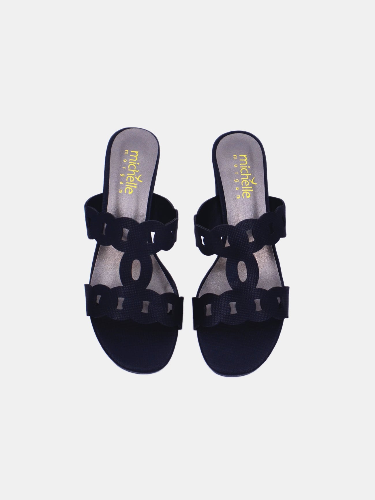 Michelle Morgan 314RJ198 Women's Heeled Sandals #color_Black