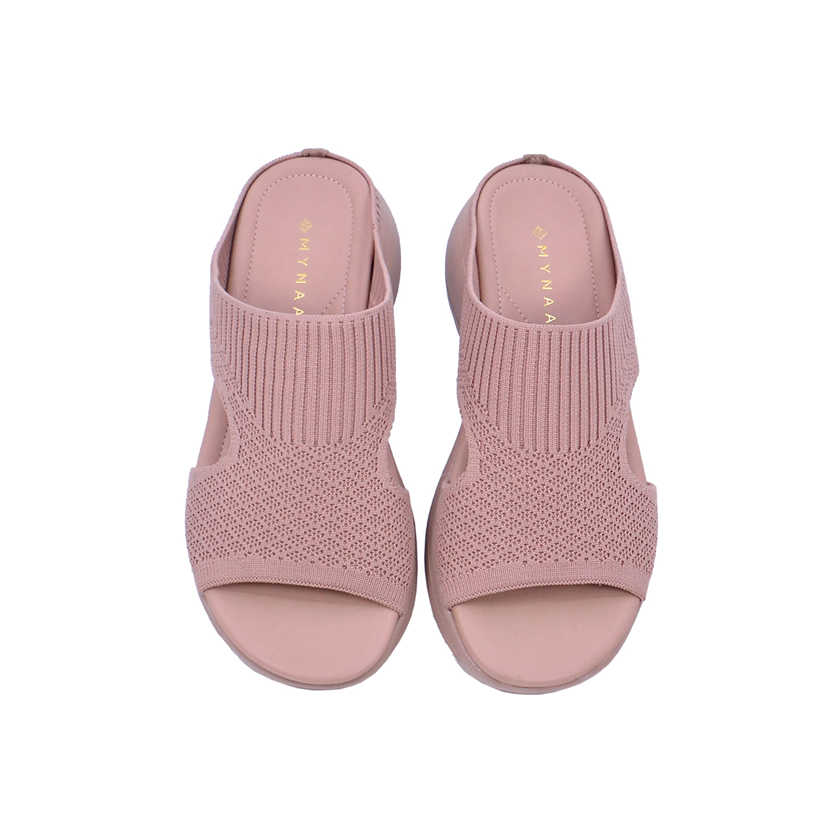 Mynaal 414Rj383 Women's Slip-On Sandal #color_Pink