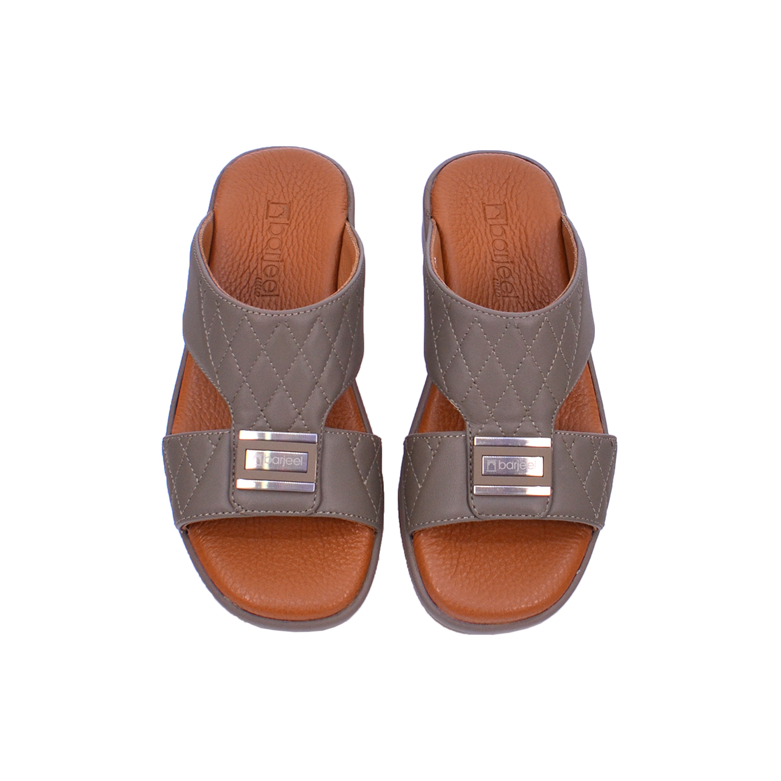 Barjeel Uno MSA138 B Boys Arabic Sandals #color_Beige