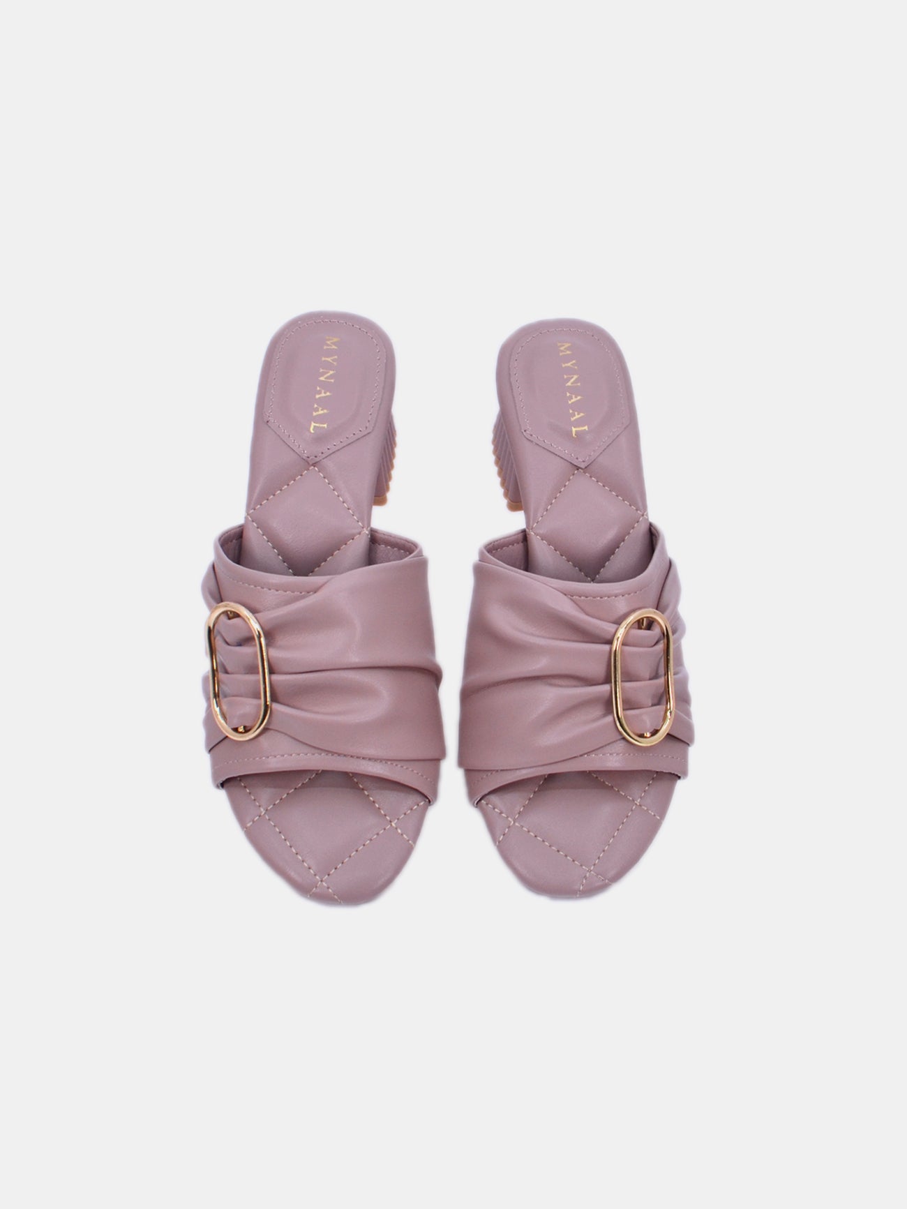 Mynaal 23BJH185 Women Heeled Sandals #color_Pink