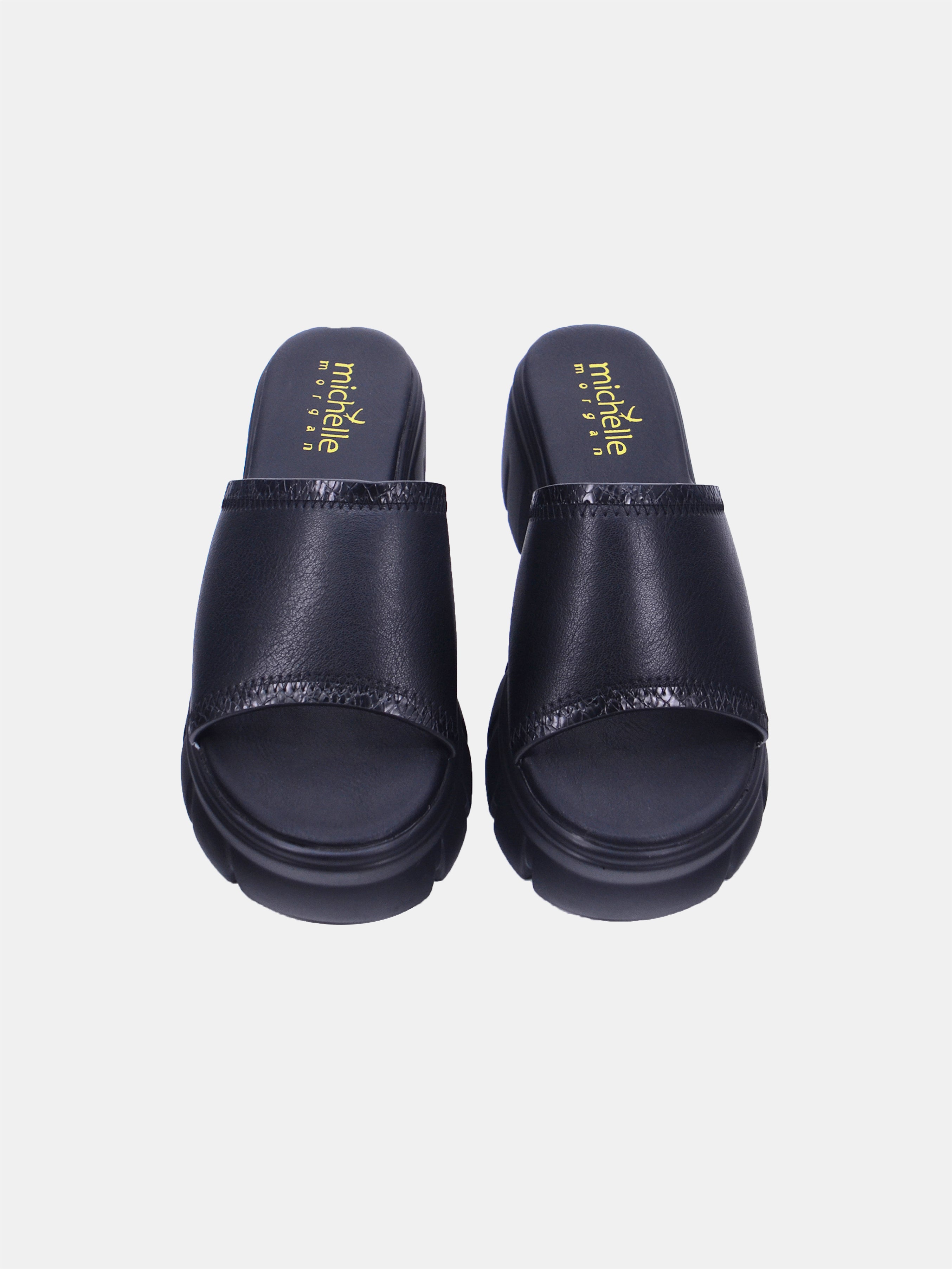 Michelle Morgan 214RJ636 Women's Sandals #color_black
