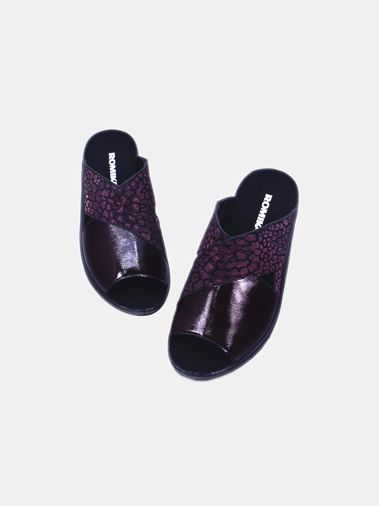 Romika 27163-AR552 Heel Sandals #color_Maroon