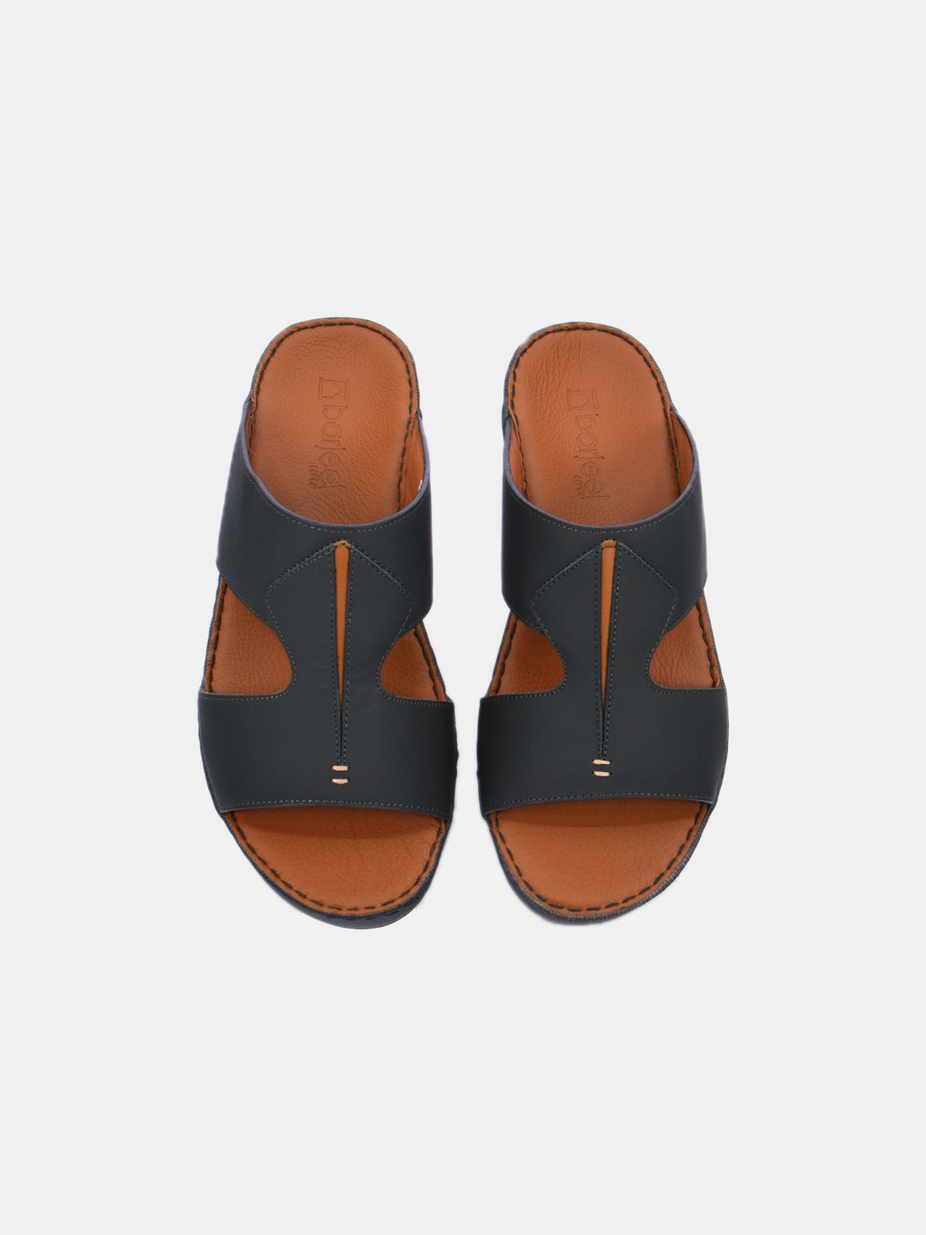 Barjeel Uno SP-101 Men's Sandals #color_Green