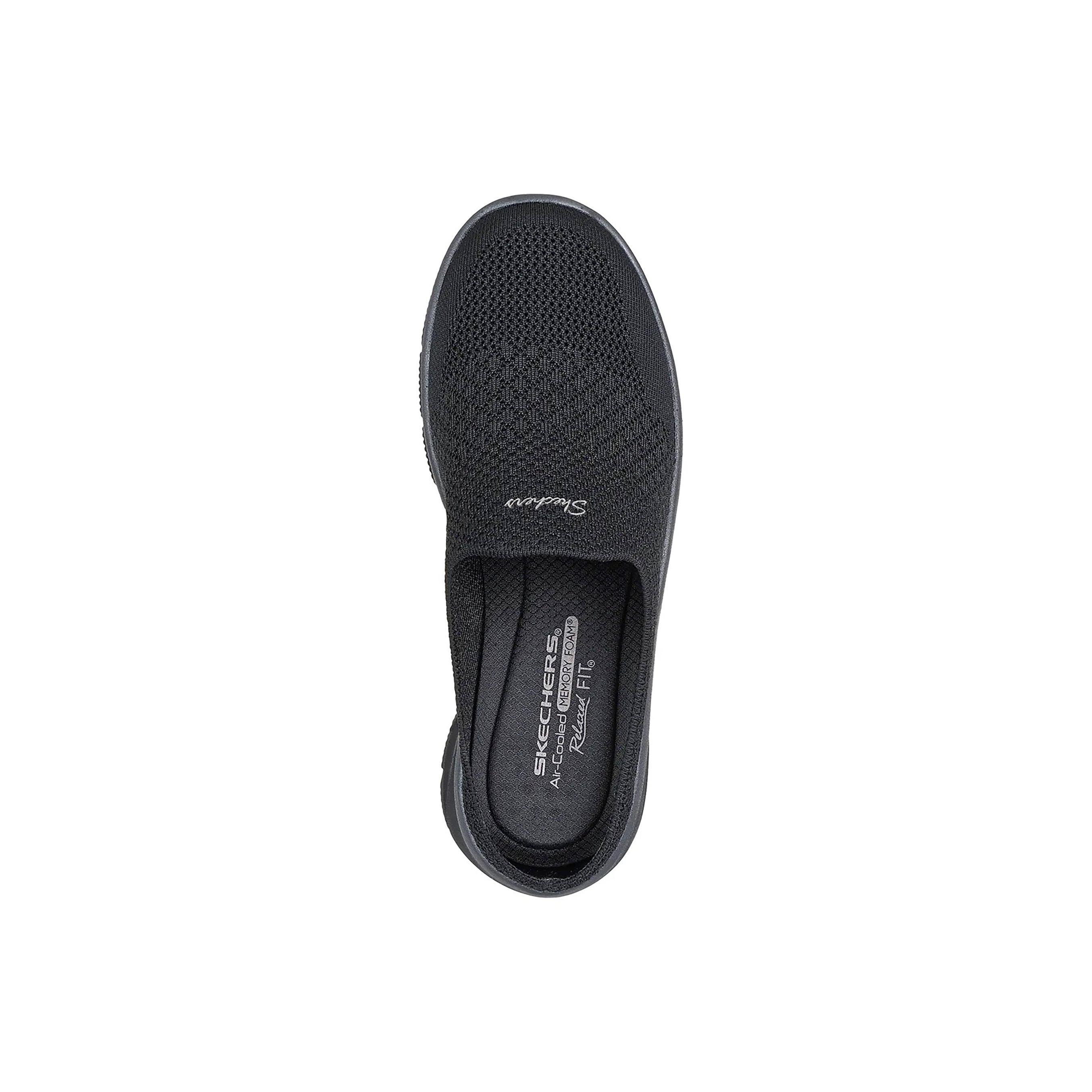 Skechers Women's Relaxed Fit: Easy Going - Open Flow Shoes #color_Black
